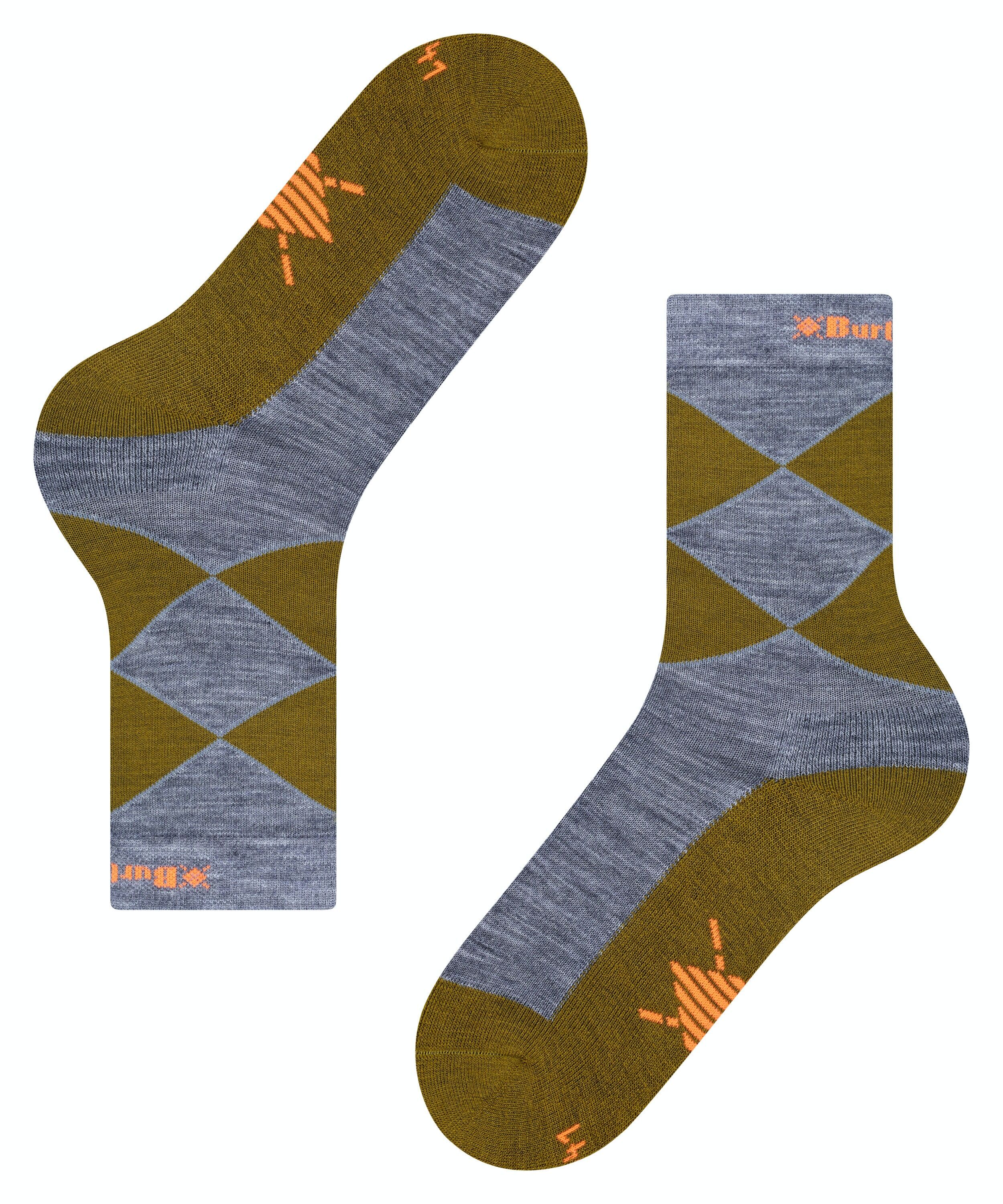 Burlington Trekking unisex sokken, groen (cactus)
