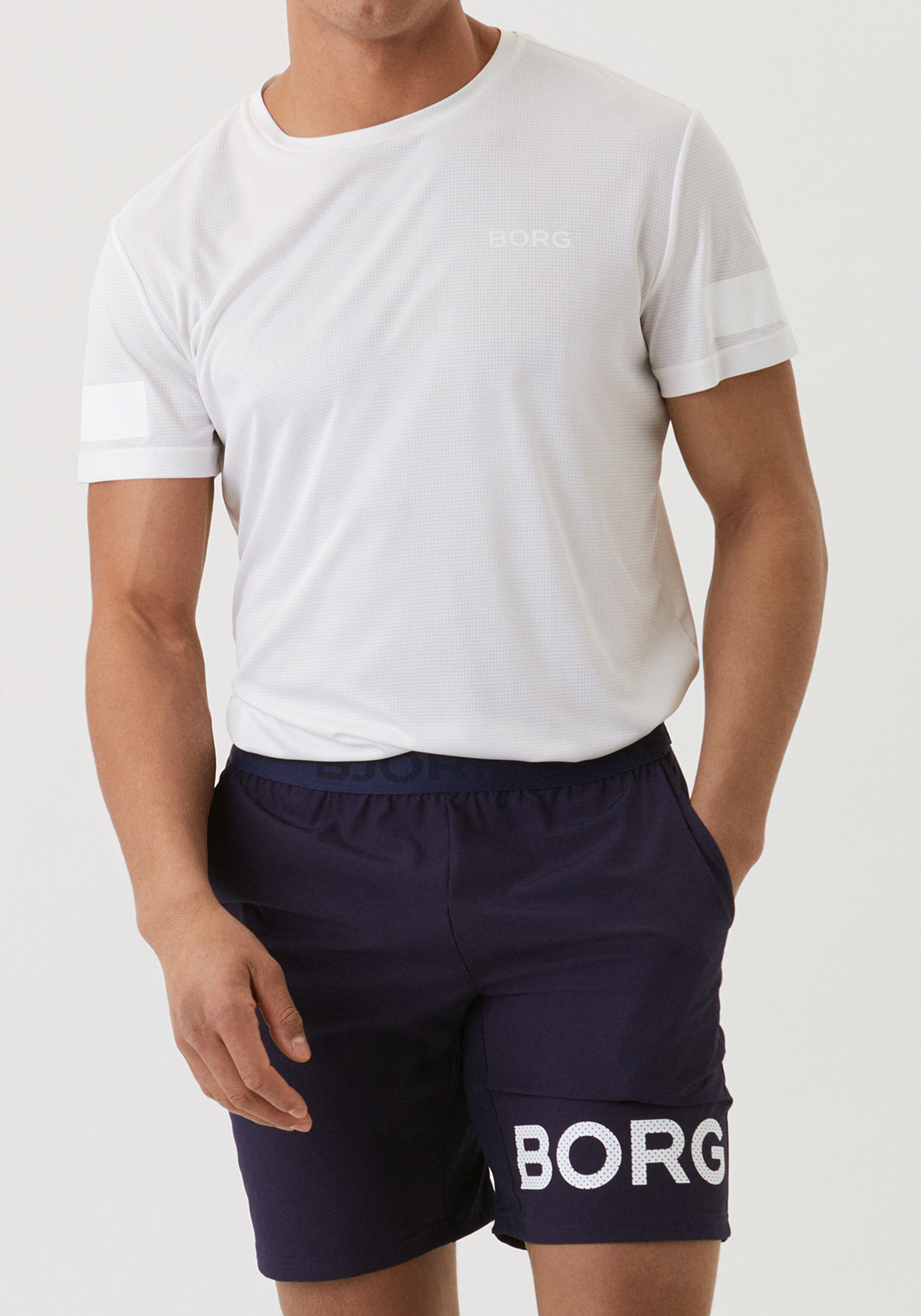 Bjorn Borg Shorts, heren broek kort, blauw