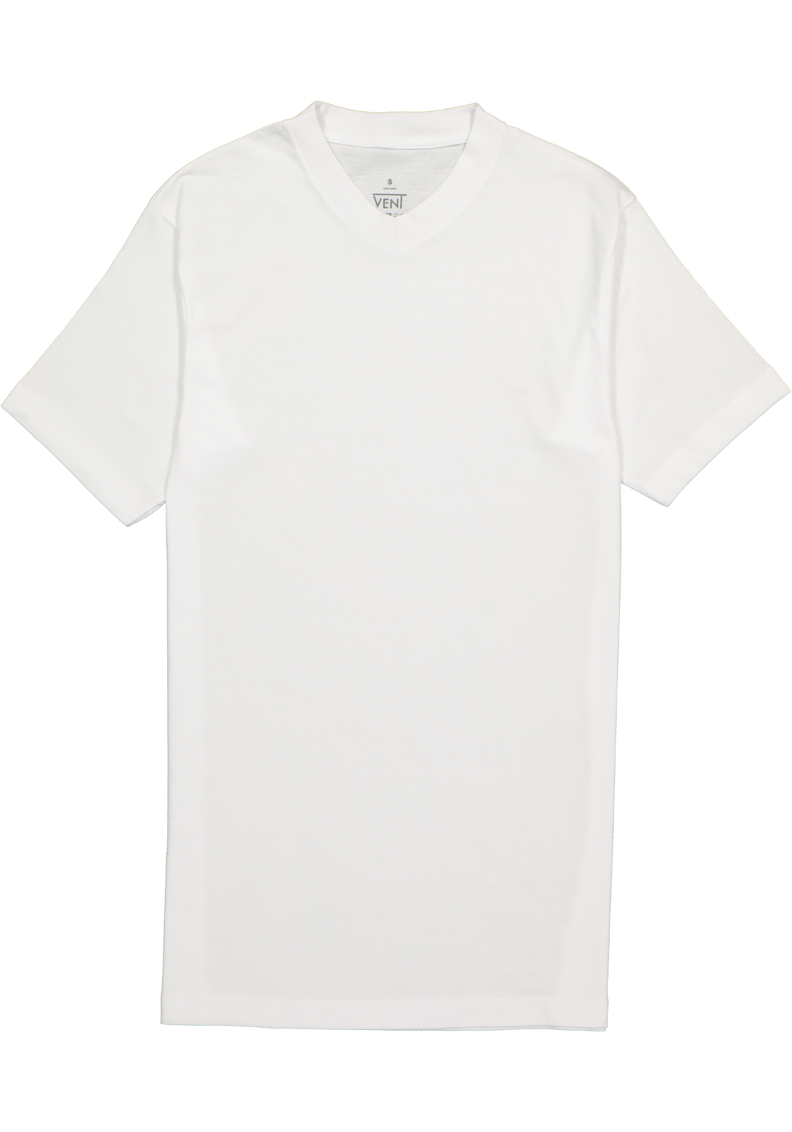 3-7141094842534_Tshirts__HR-01 VENT wijd model T-shirt V-hals (2-pack), wit