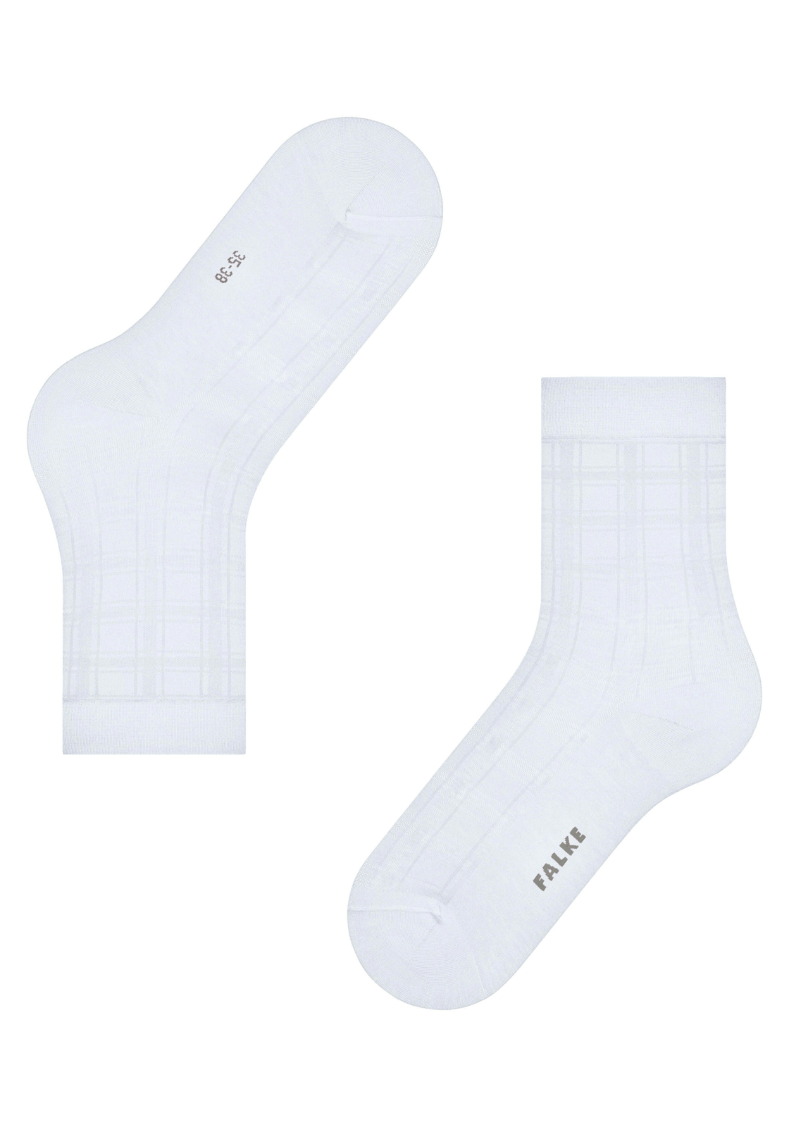 FALKE Madras damessokken, wit (white) FALKE Madras damessokken, wit (white)