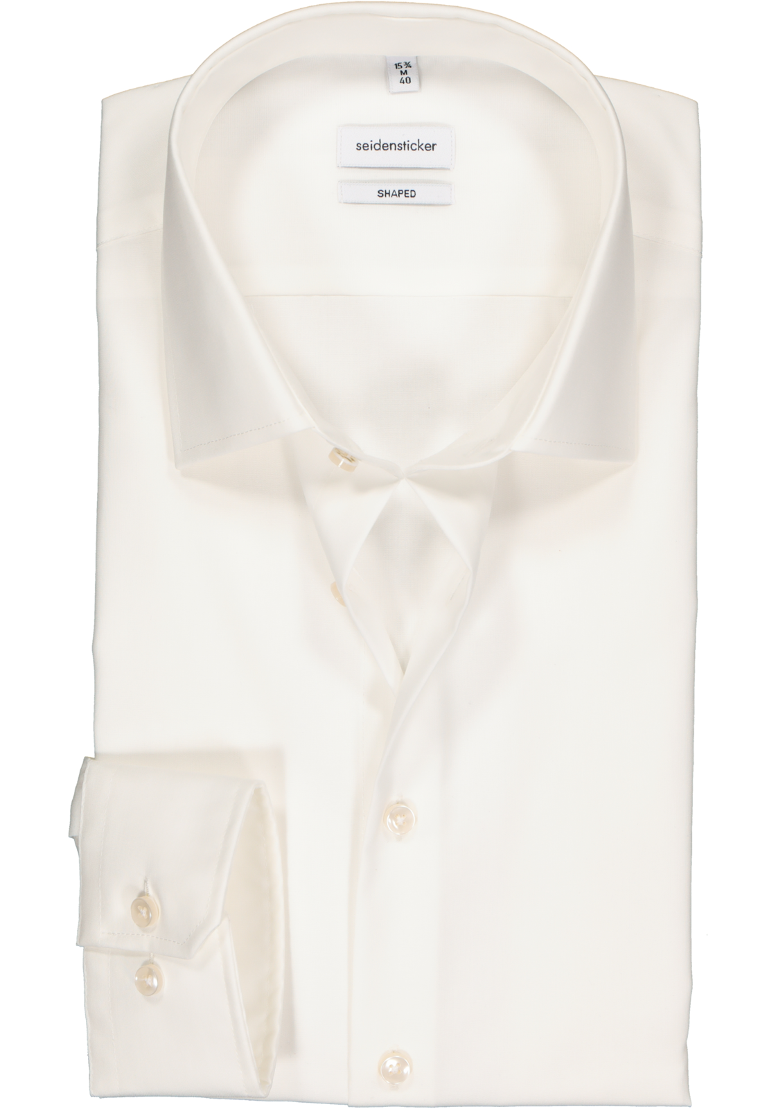 1-4030864770081_seidensticker-overhemd_HR Seidensticker shaped fit overhemd, beige