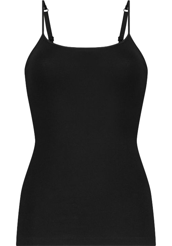 TEN CATE Basics women spaghetti top (1-pack), dames singlet, zwart TEN CATE Basics women spaghetti top (1-pack), dames singlet, zwart