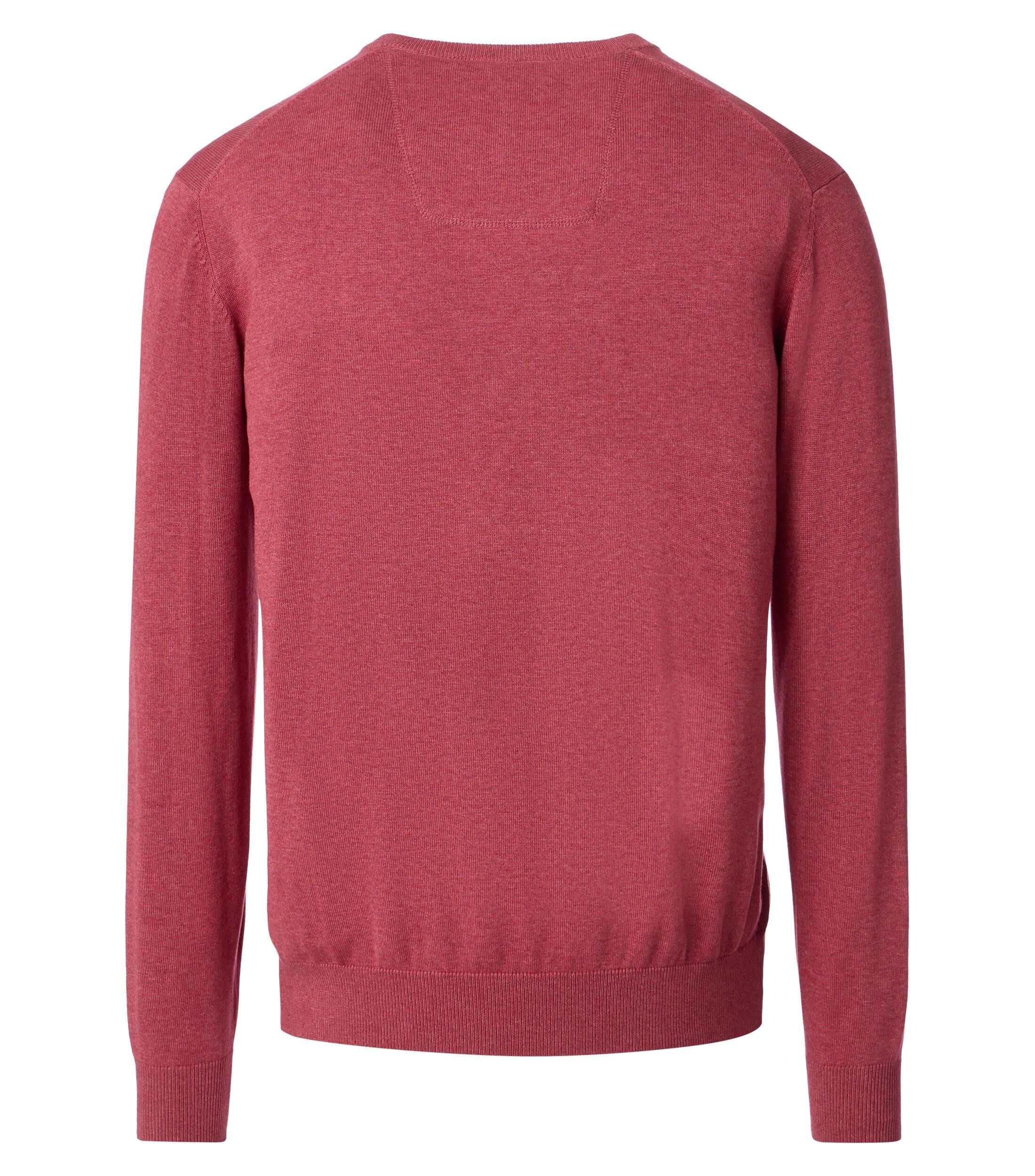 CASA MODA comfort fit trui, oranje, donkerblauw