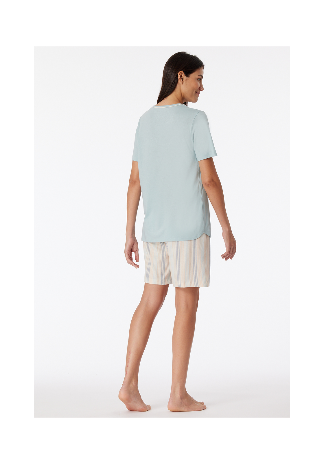 image_4_181235-420_1_1280x1280 SCHIESSER Comfort Nightwear shortamaset, dames shortama met bluebird
