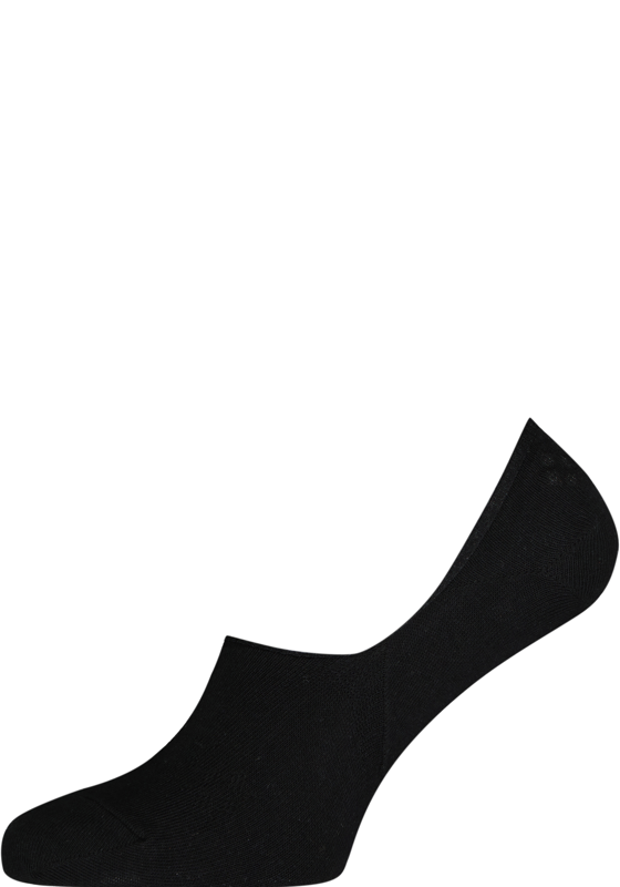 Burlington Everyday dames invisible sokken (2-pack), katoen, zwart Burlington Everyday dames invisible sokken (2-pack), katoen, zwart