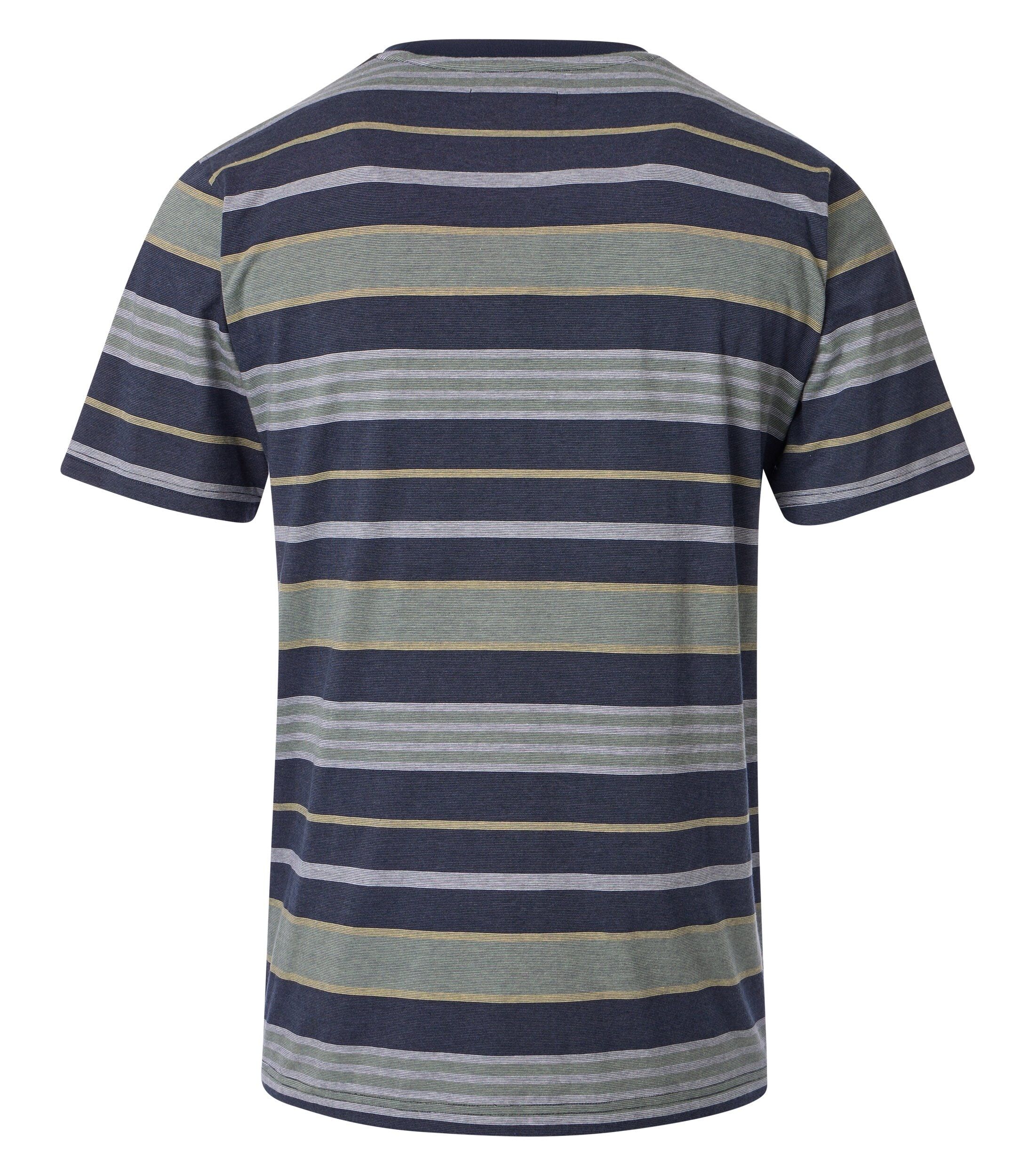 CASA MODA comfort fit heren T-shirt, groen dessin