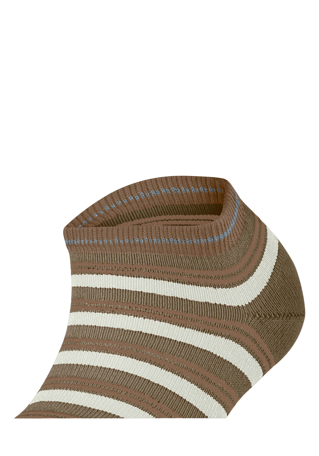 FALKE Smart Stripe dames sneakersokken, beige (nude) FALKE Smart Stripe dames sneakersokken, beige (nude)