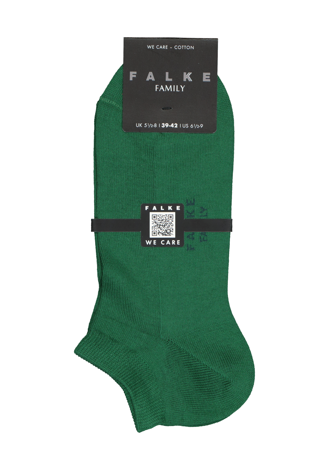 3-4031309186054_falke_sok_HR FALKE Family heren enkelsokken, groen (golf)