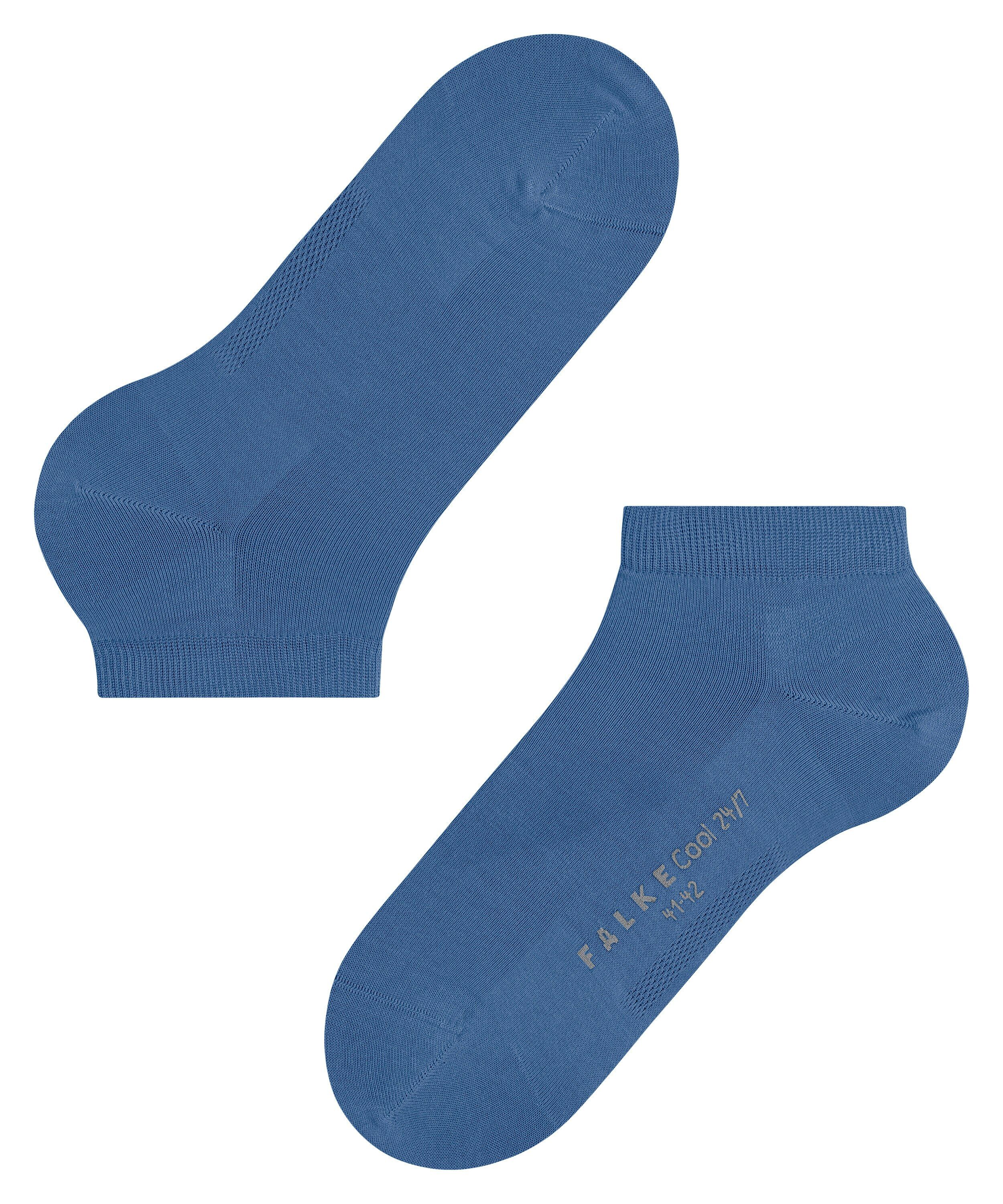 FALKE Cool 24/7 heren sneakersokken, middenblauw (deep water)