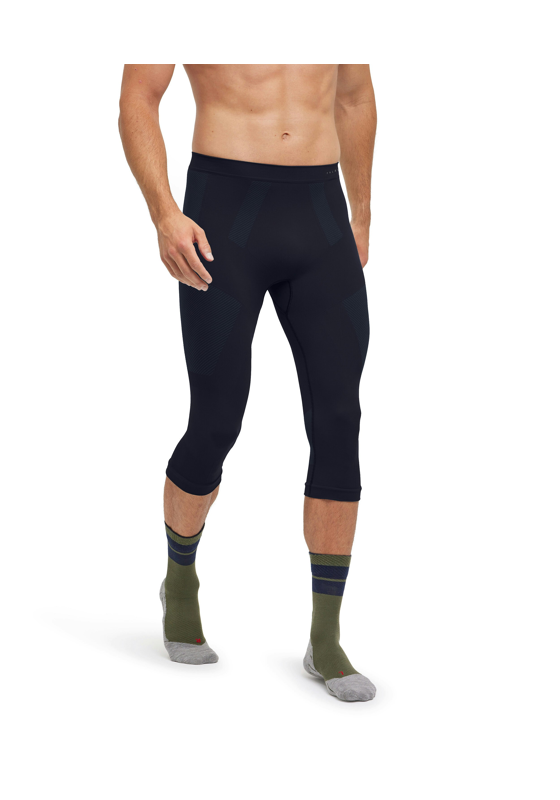 FALKE heren 3/4 tights Warm, thermobroek, zwart (black) FALKE heren 3/4 tights Warm, thermobroek, zwart (black)
