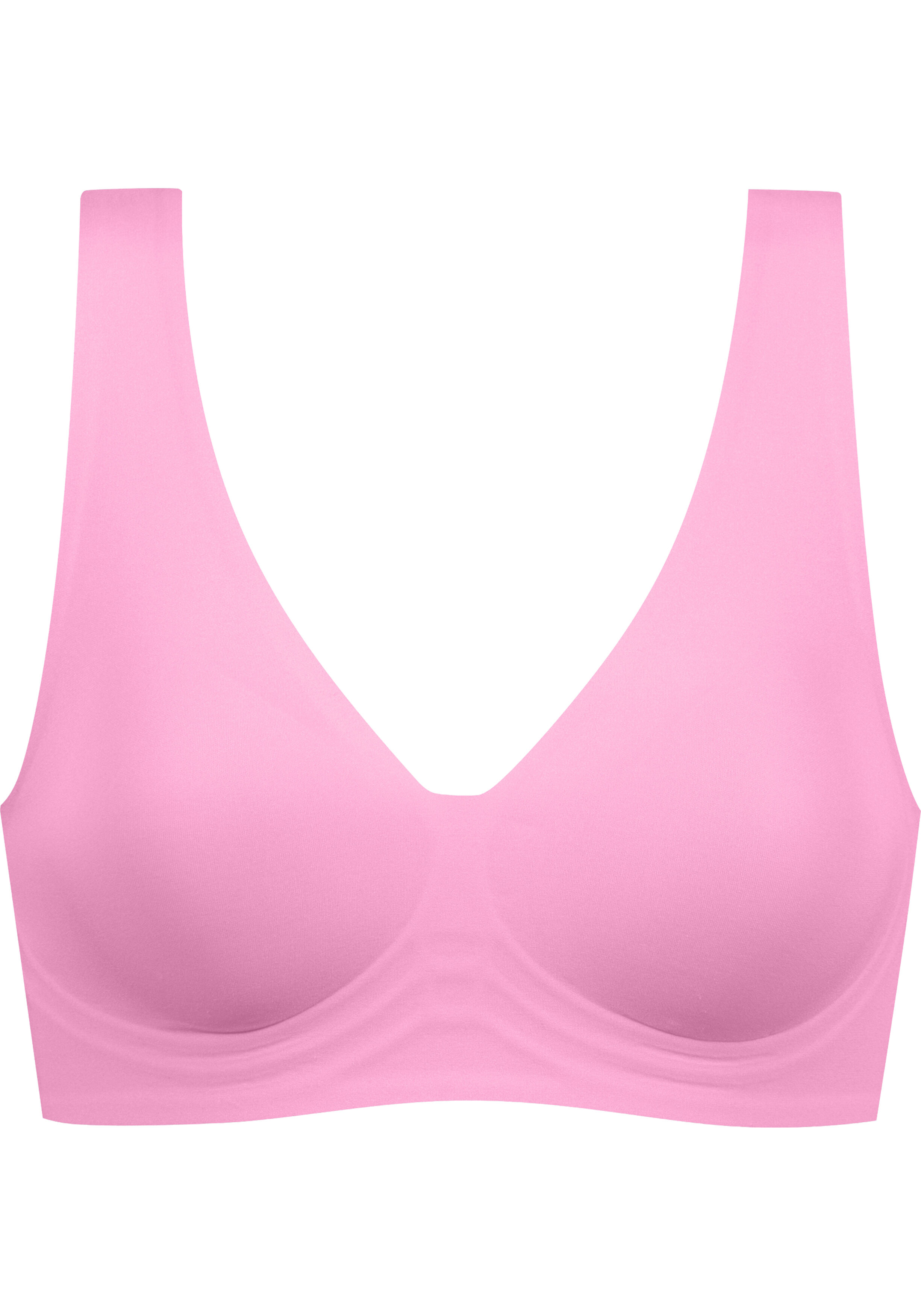Mey dames bustier Invisibles, voorgevormde beugelloze bralette, bubblegum roze