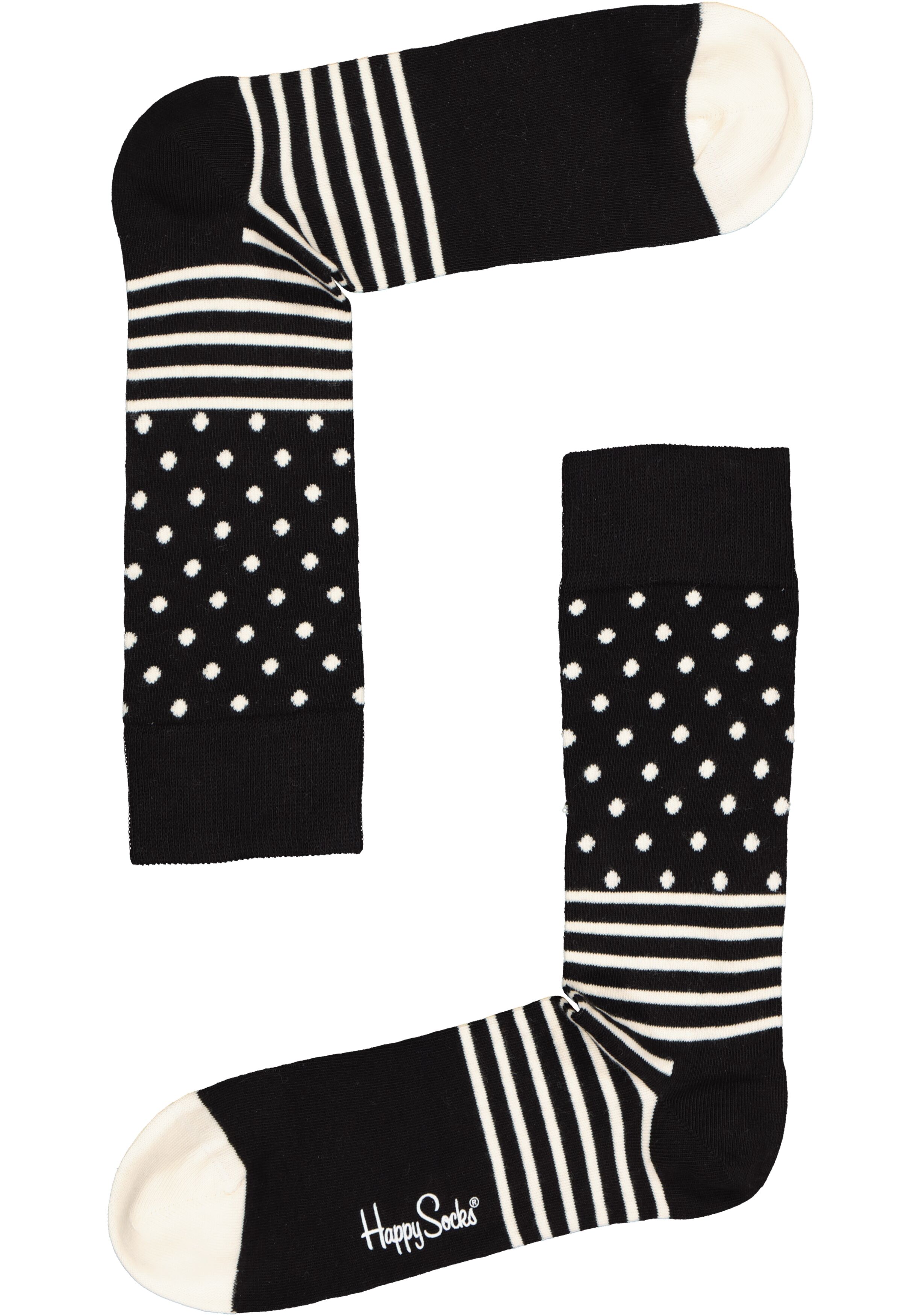 Happy Socks sokken, Happy Black White Gift Box (4-pack)