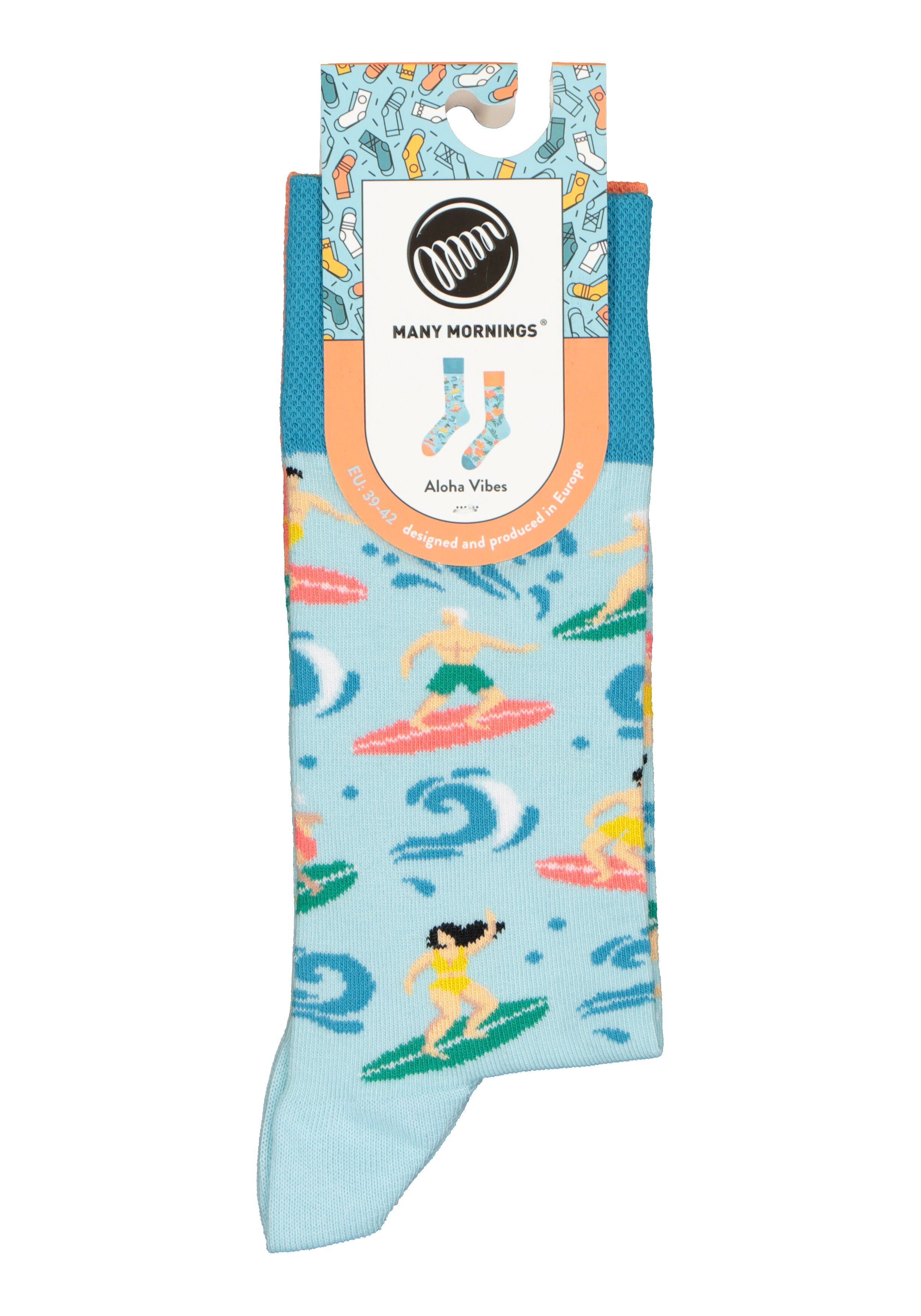 Many Mornings unisex sokken Aloha Vibes