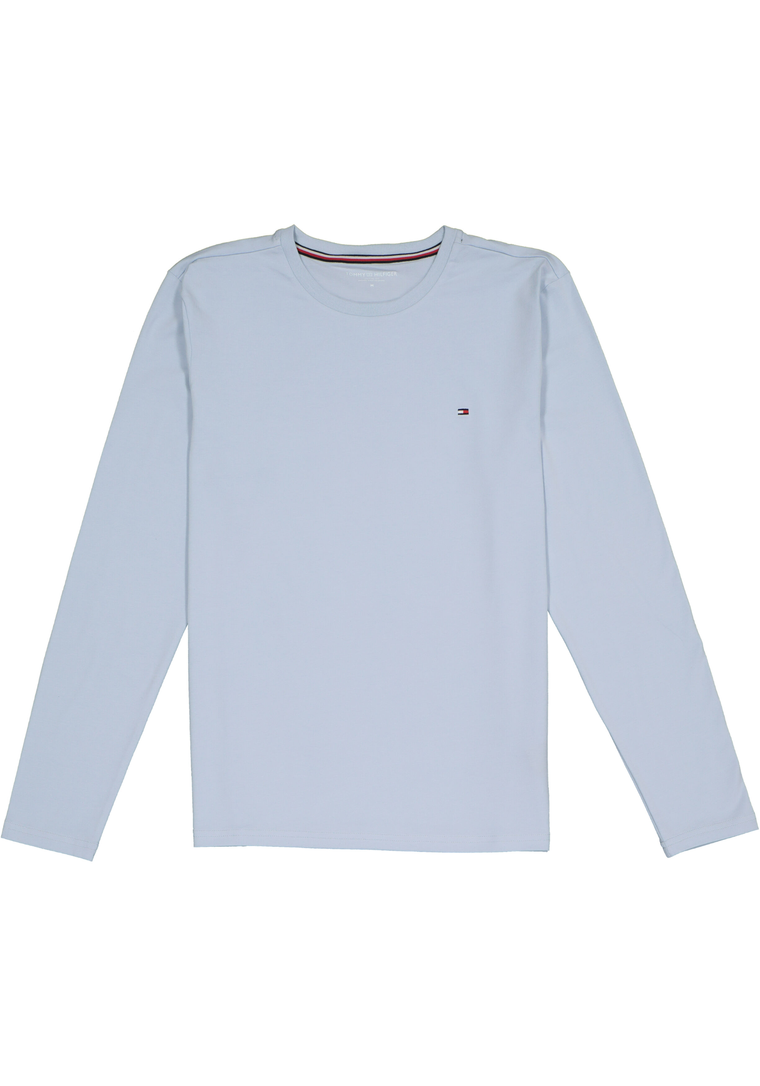 Tommy Hilfiger heren pyjama O-hals, woven set,  blauw