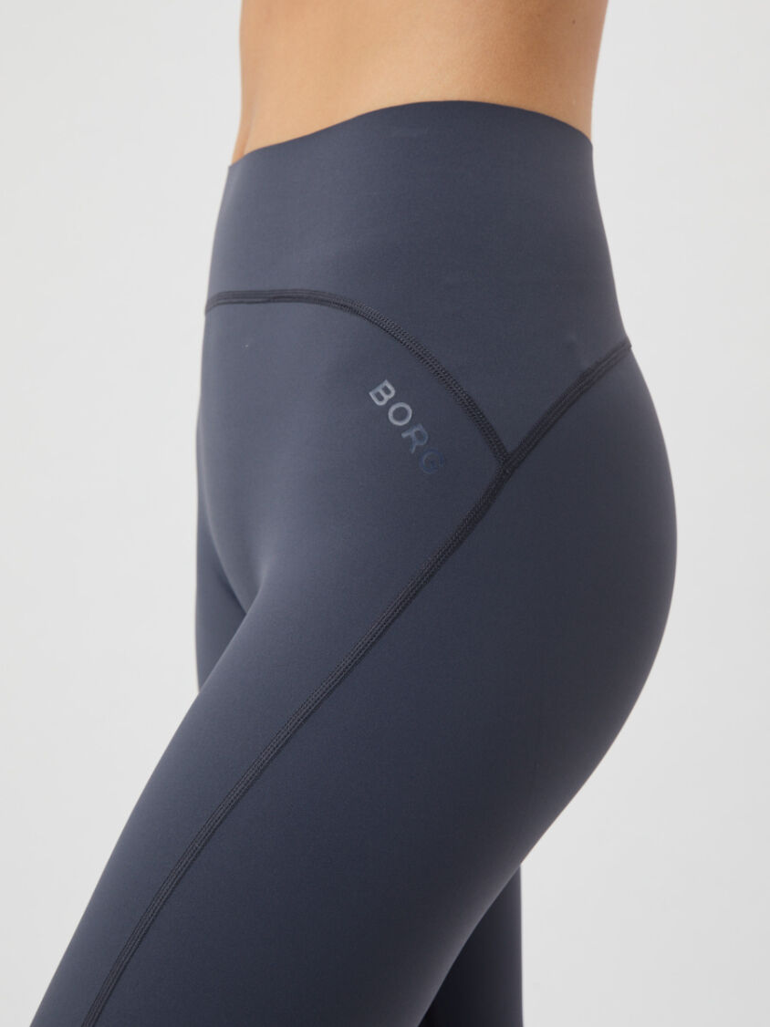 Bjorn Borg dames Sleek Tights, dames sportlegging, grijs