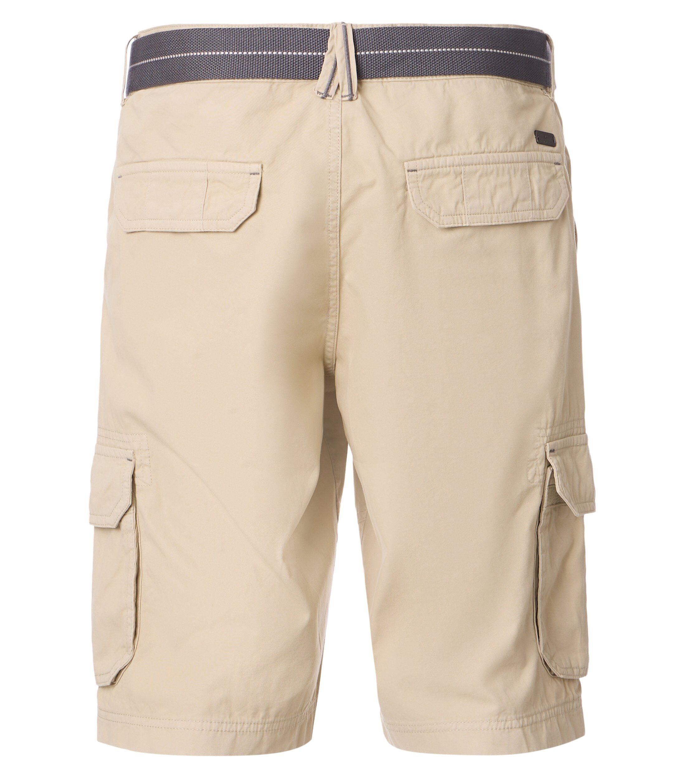 CASA MODA bermuda BEN, heren cargo korte broek, beige