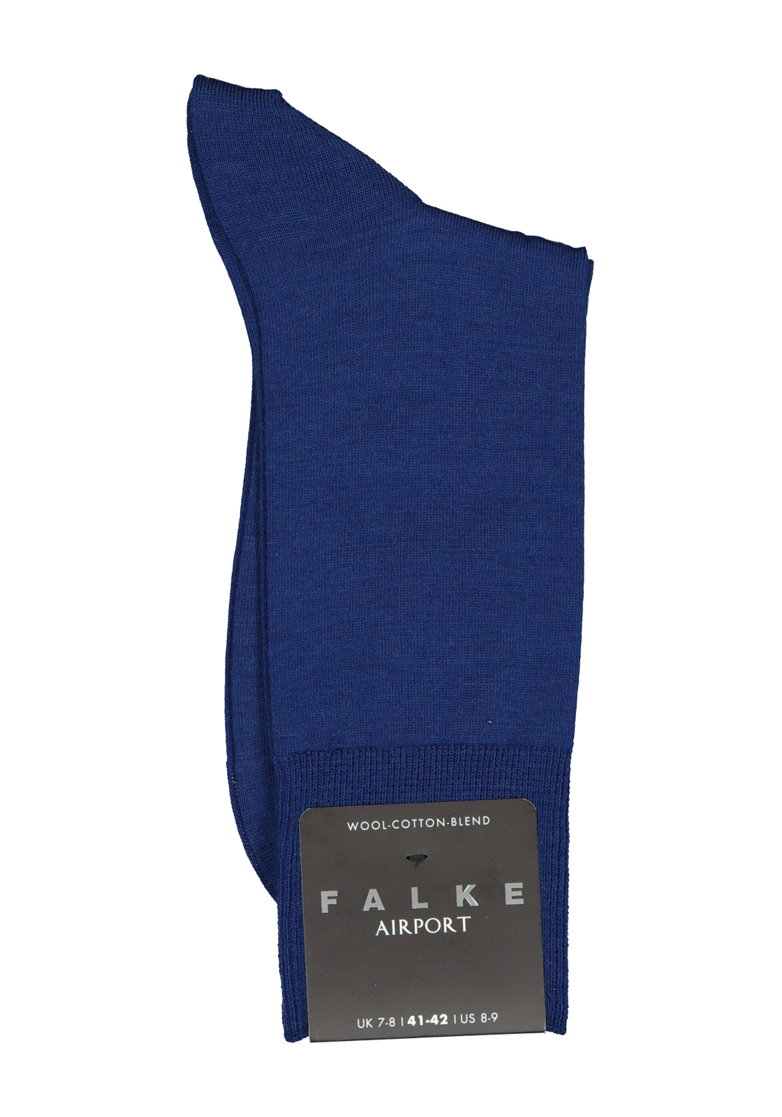 3-4004758680015_sokken_falke_airport_1_paar_HR FALKE Airport herensokken, middenblauw (royal blue)