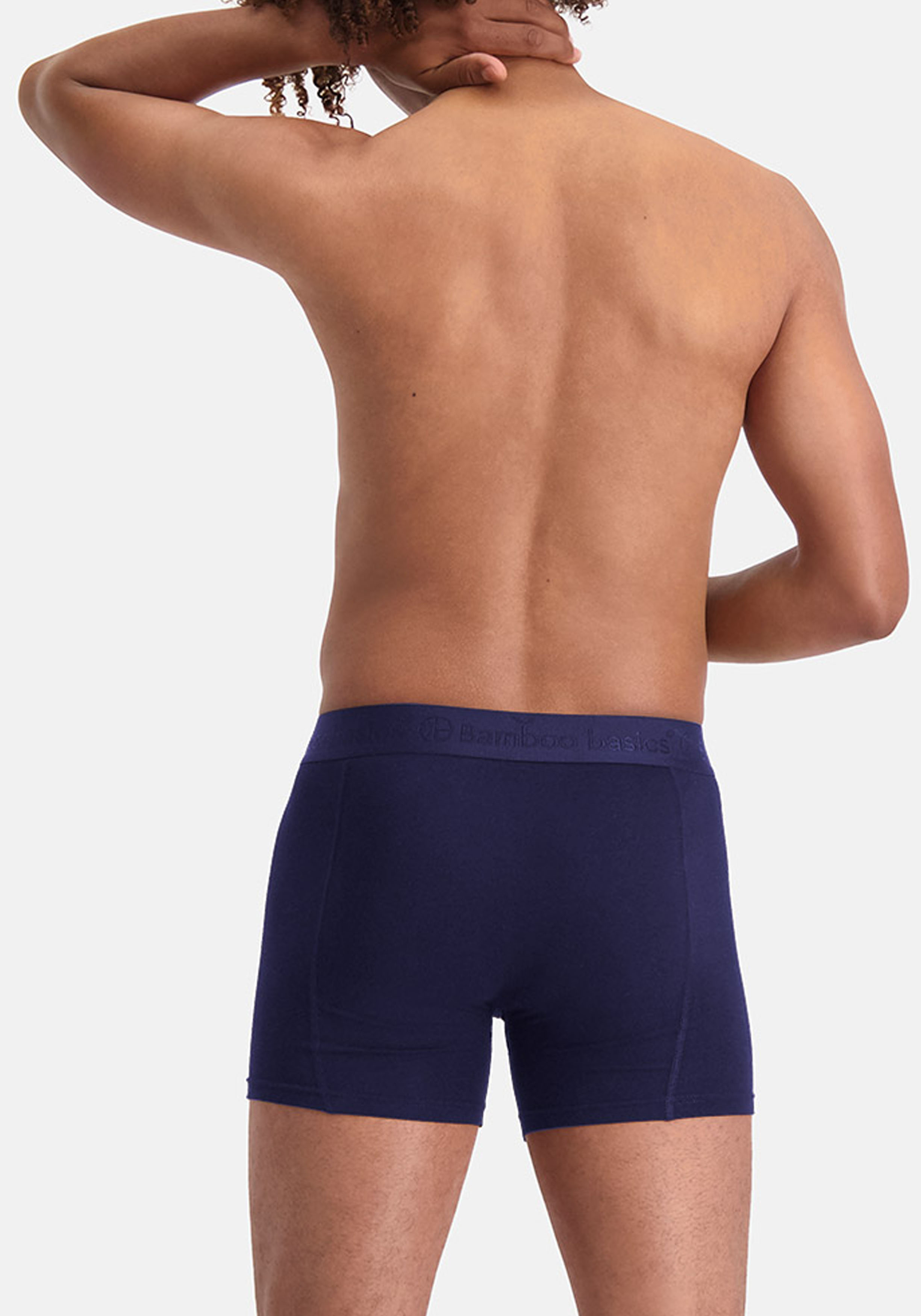 Bamboo Basics Rico boxershorts (3-pack), heren boxershort, donkerblauw