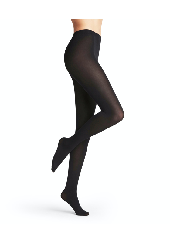 FALKE Cotton Touch dames panty, black FALKE Cotton Touch dames panty, black