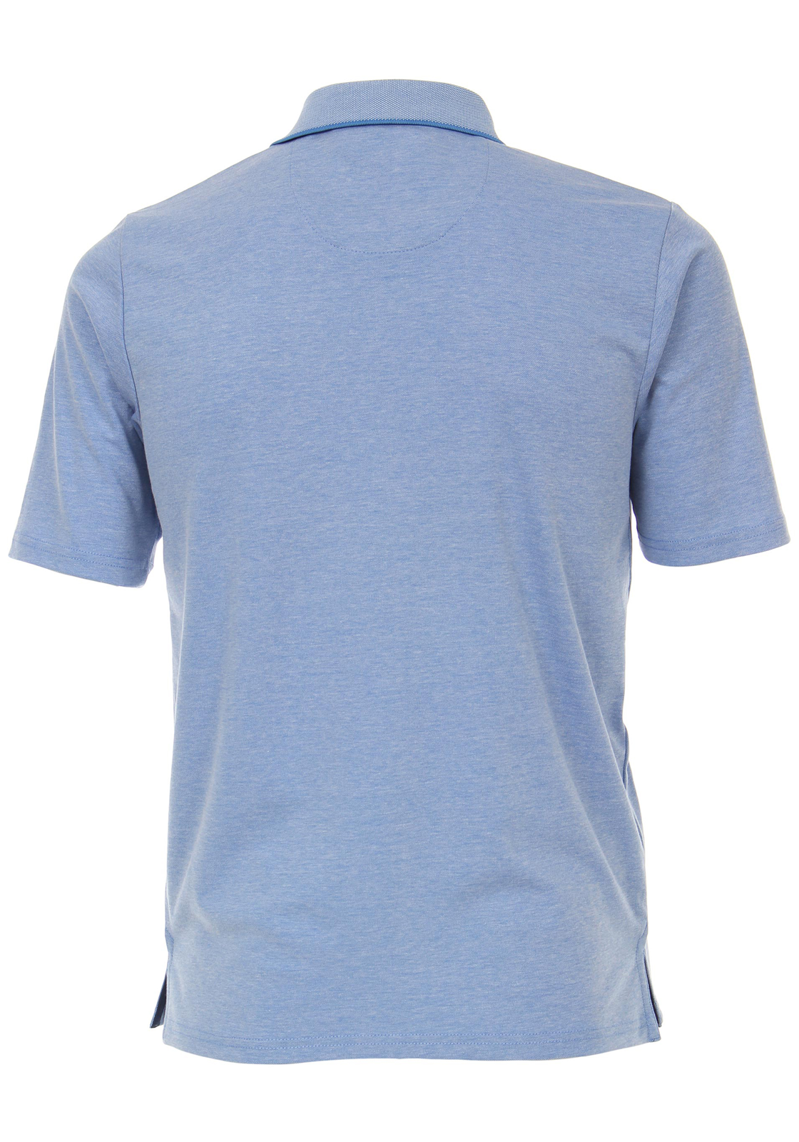 2-4049807537896-redmond-polo_HR Redmond regular fit poloshirt, midden blauw melange