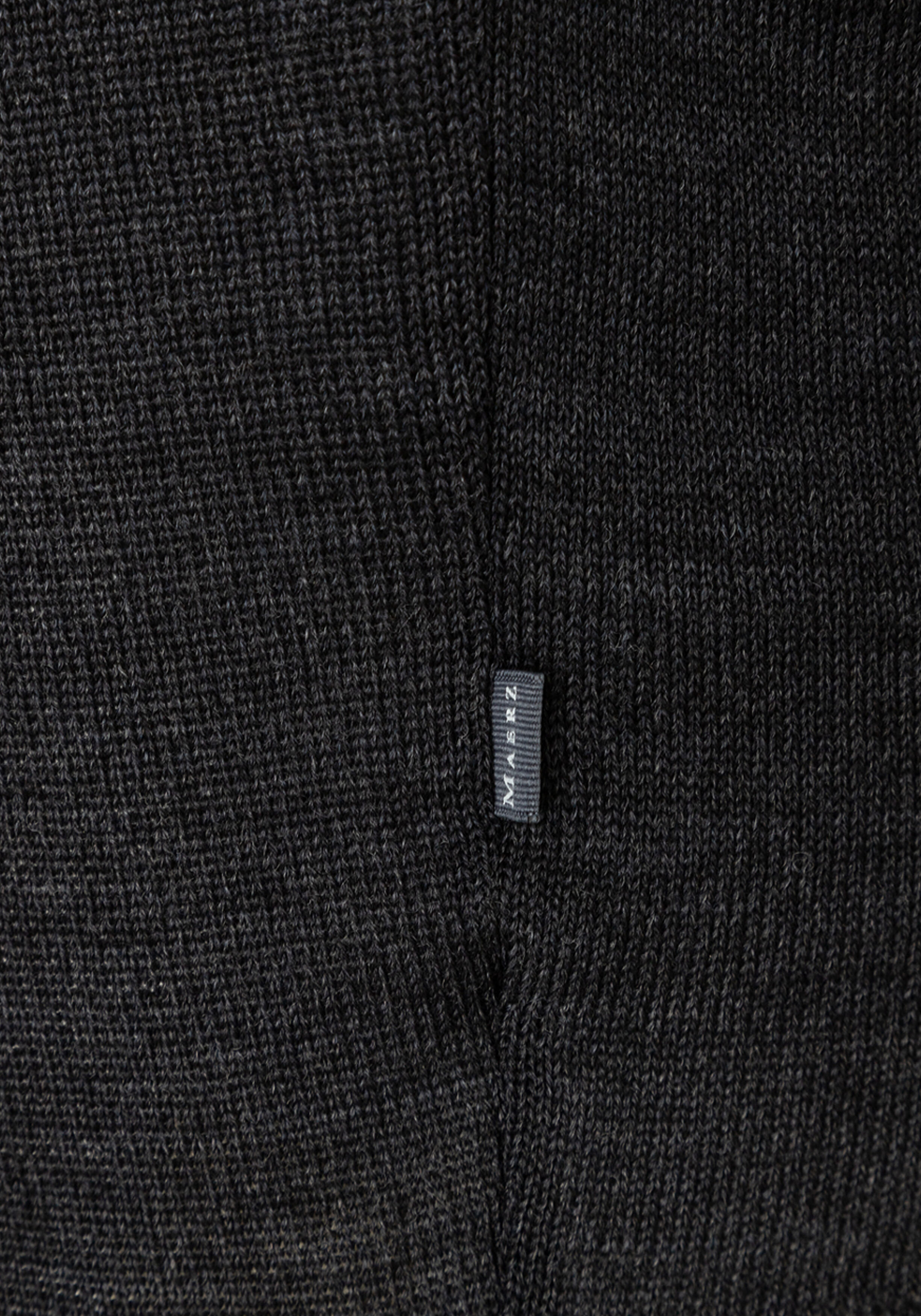 MAERZ Classic Fit heren spencer wol, antraciet grijs