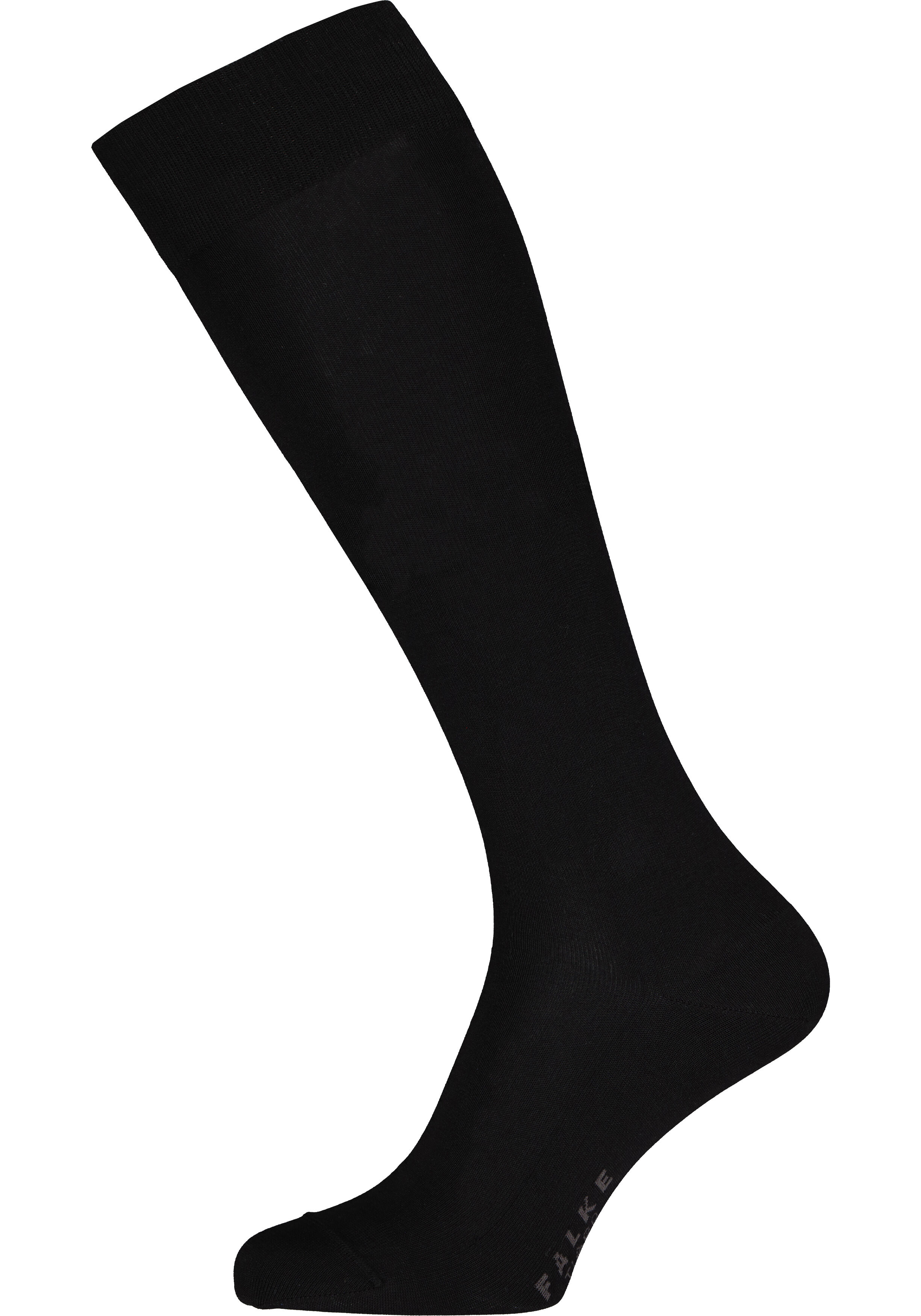 FALKE Tiago heren kniekousen, zwart (black)