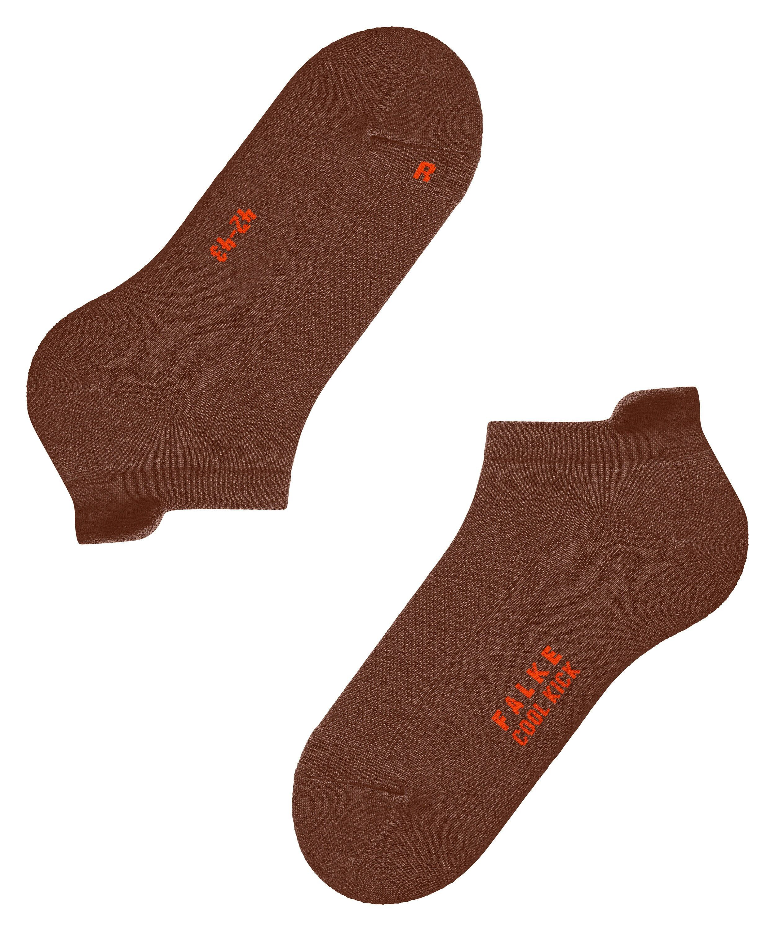 FALKE Cool Kick unisex sneakersokken, bruin (havanaclub)