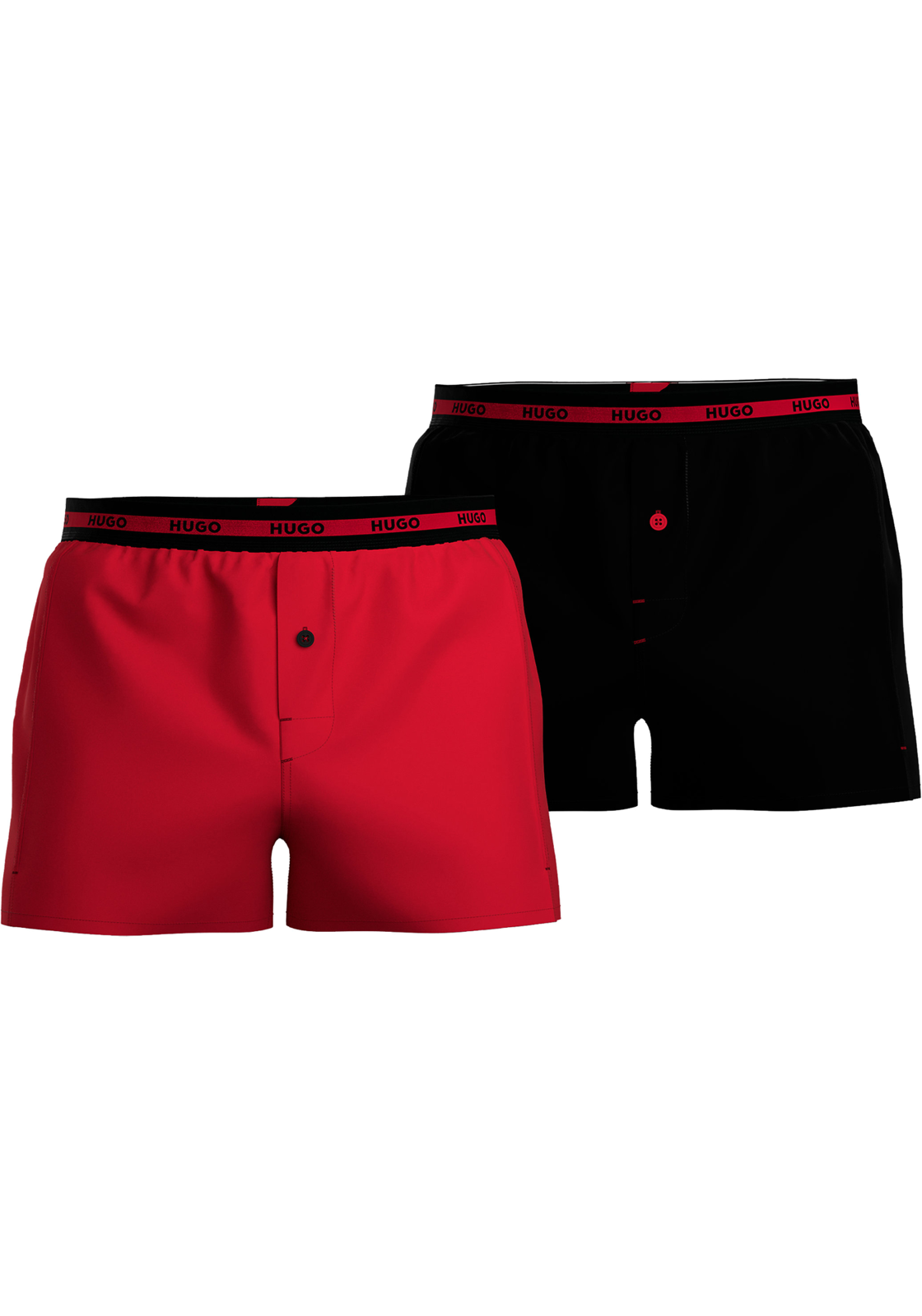 1-4063539331034-50497686-694-boxers-hugo_boss_HR HUGO boxershorts woven (2-pack), heren boxers wijd model, roze
