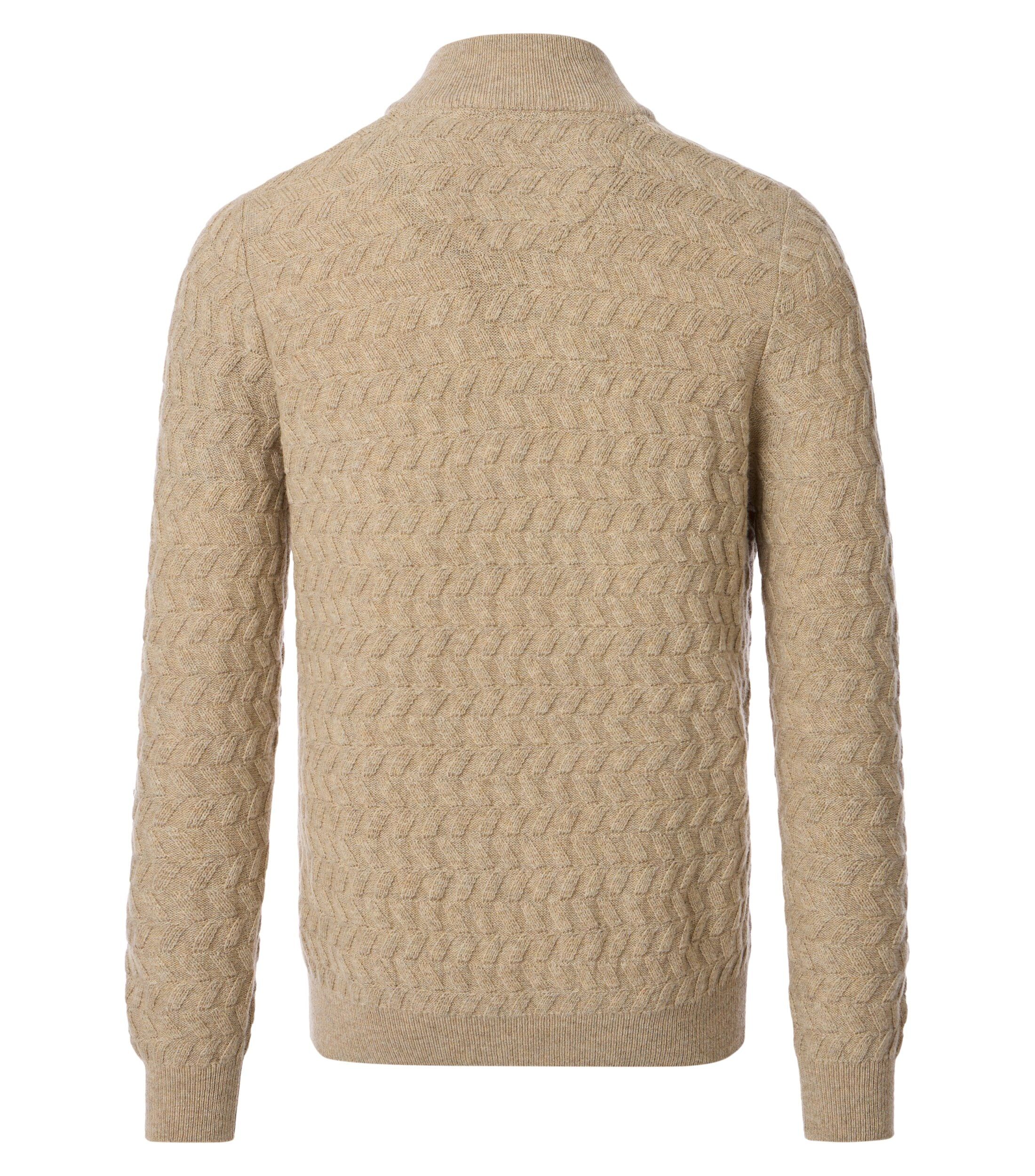CASA MODA comfort fit schipperstrui, beige dessin