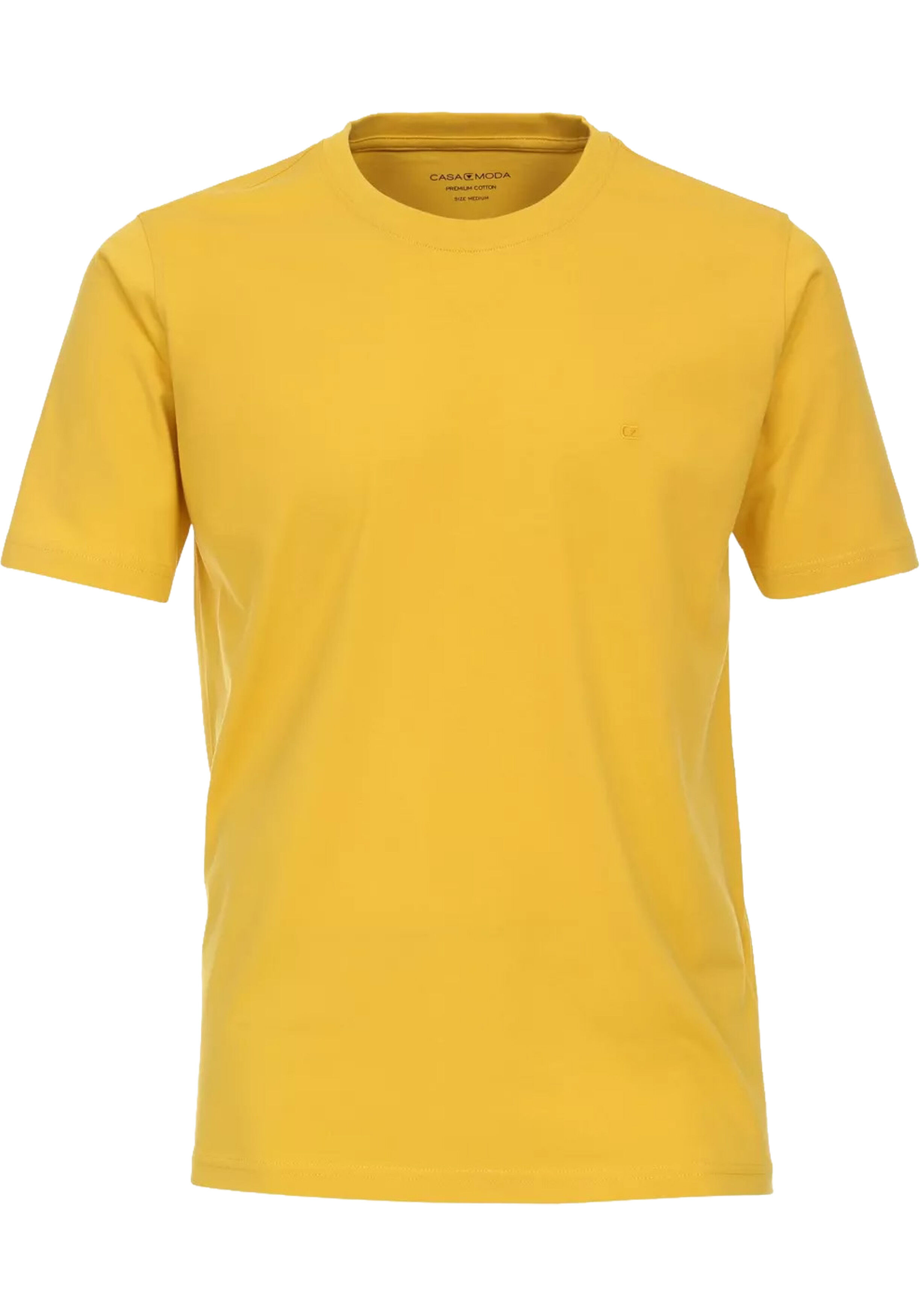 CASA MODA comfort fit heren T-shirt, geel