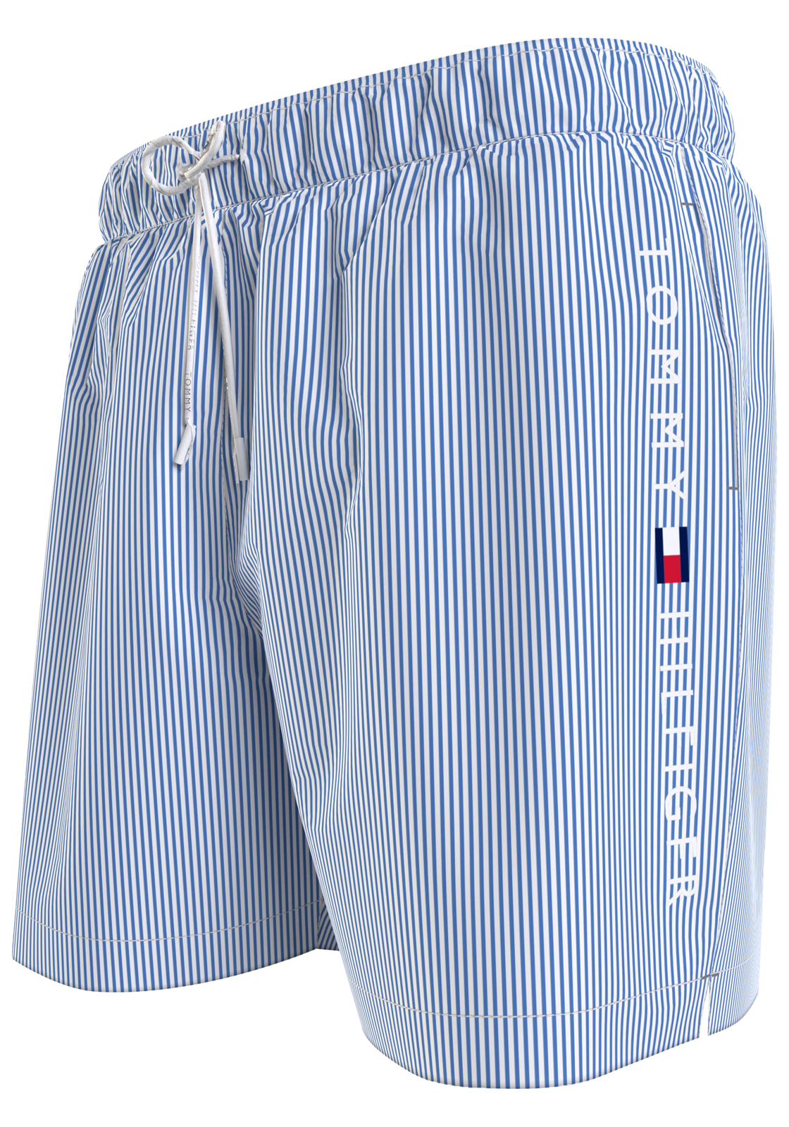 1-8720646307869-tommy_hilfiger-zwembroek_HR Tommy Hilfiger Medium Drawstring swimshort, heren zwembroek, blauw gestreept
