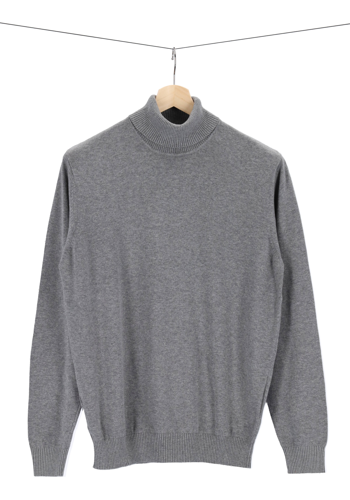 4-4061933137658-redmond-Redmond_50170_grijs_hanger_HR Redmond heren coltrui katoen, grijs