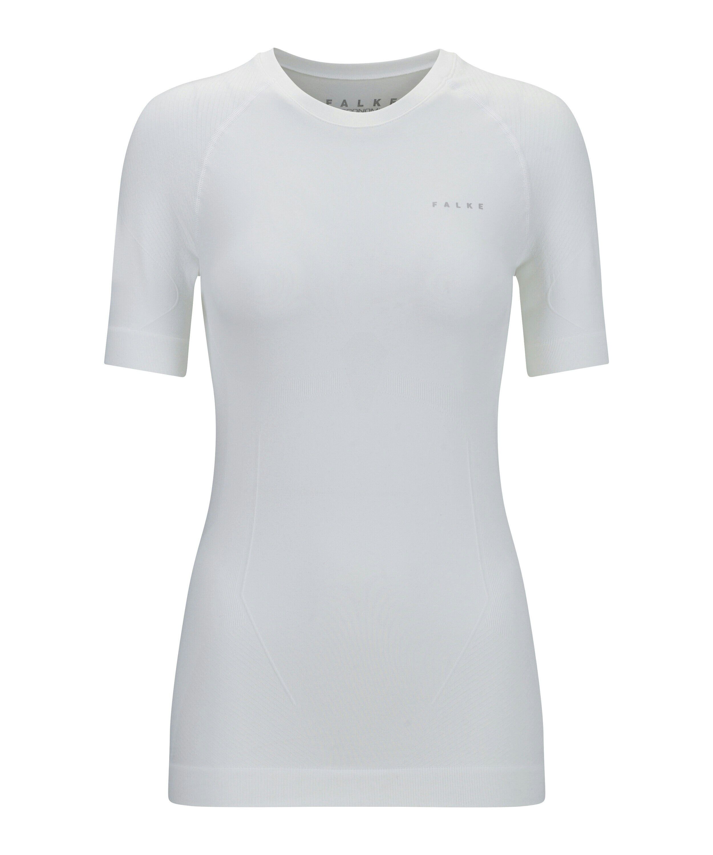 FALKE dames T-shirt Warm, thermoshirt, wit (white)