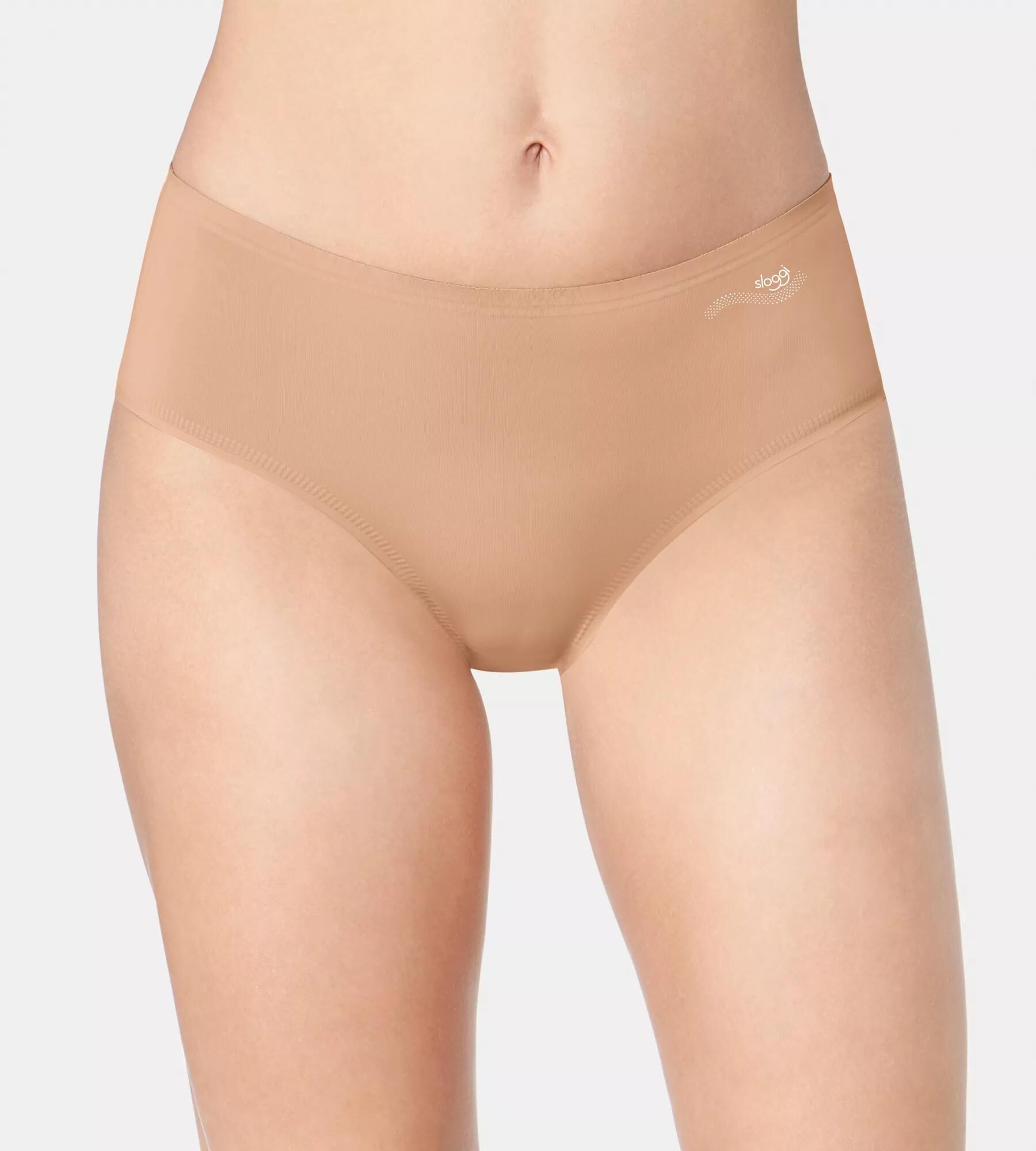 Sloggi Women ZERO One Midi (1-pack), dames slip, cognac bruin