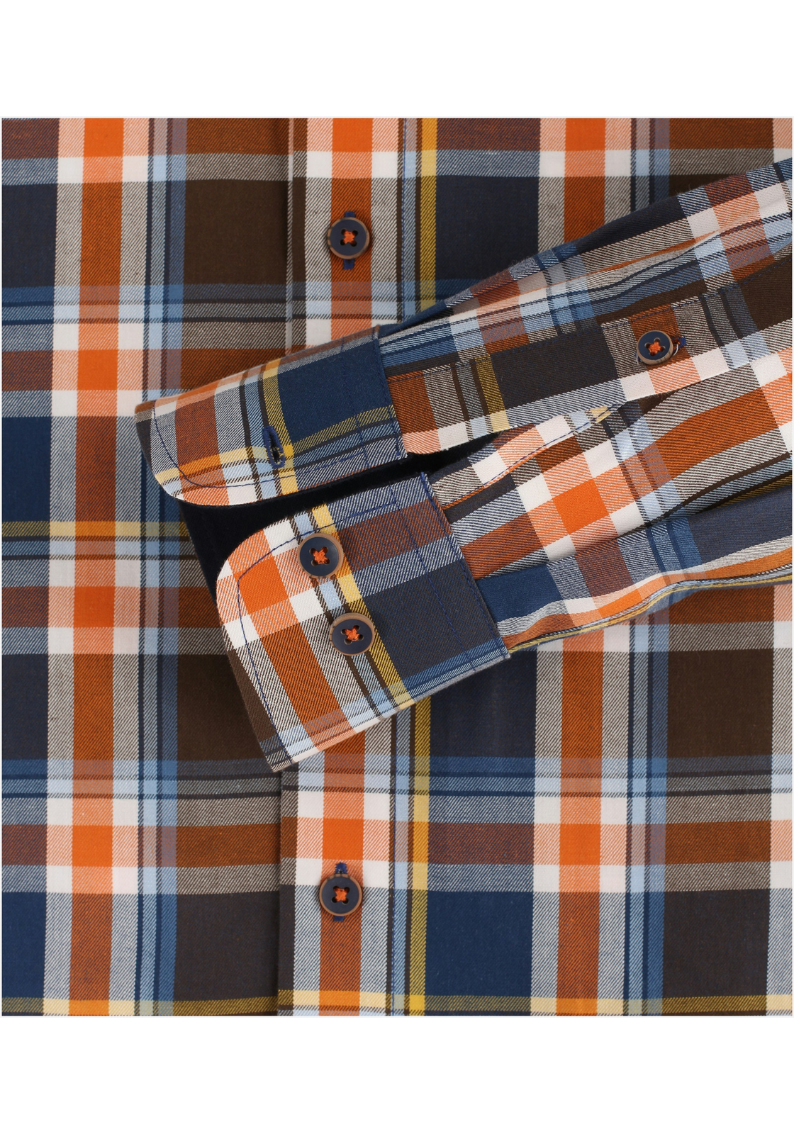 image_5_afcb6e10947630893fb565770a4de878jpgautoformatbgF3F3F3blend-alpha100blend-colorF3F3F3blend-modedarkenfitclampp Redmond comfort fit overhemd, popeline, blauw geruit