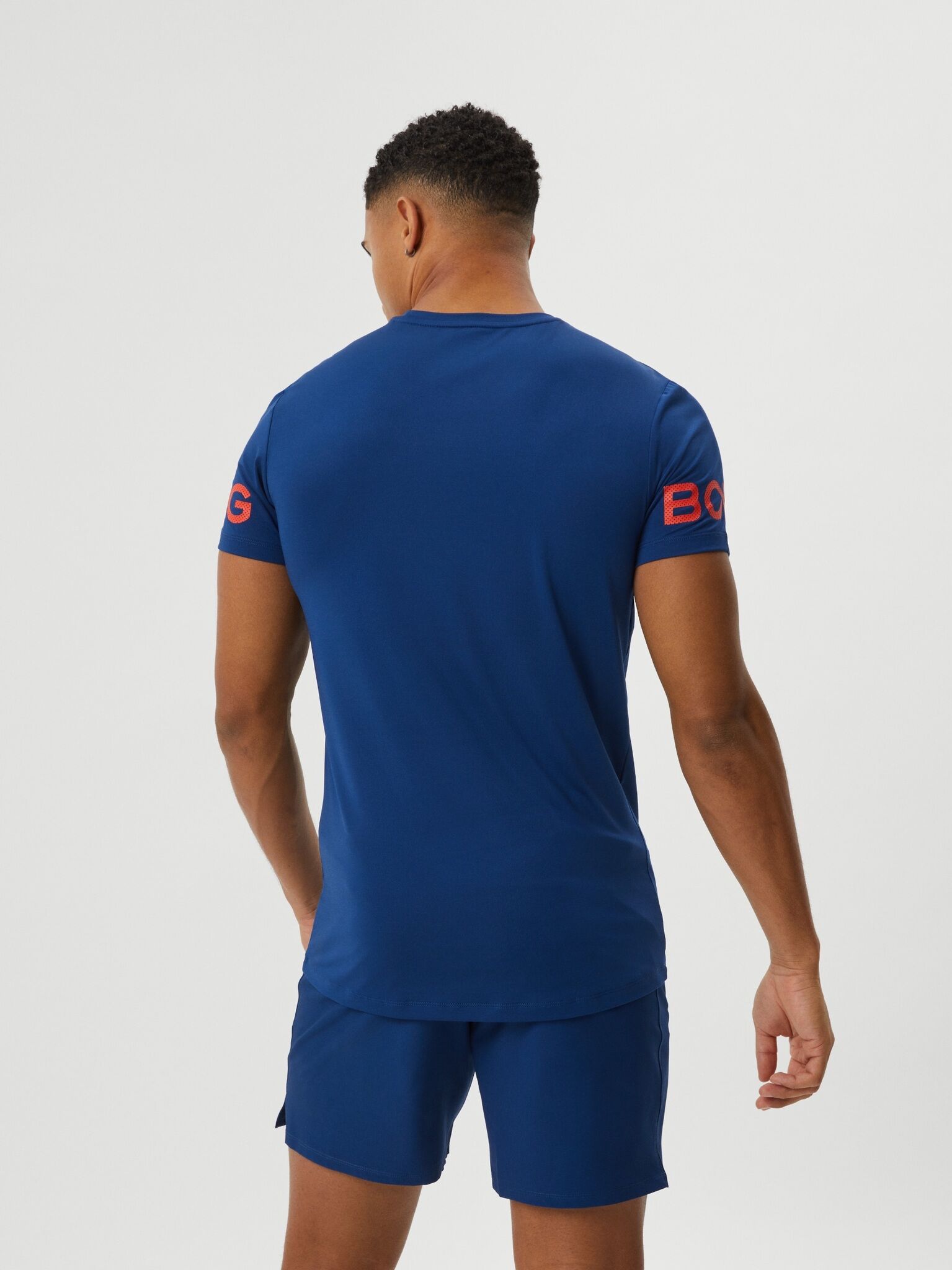 Bjorn Borg T-shirt stripe, blauw