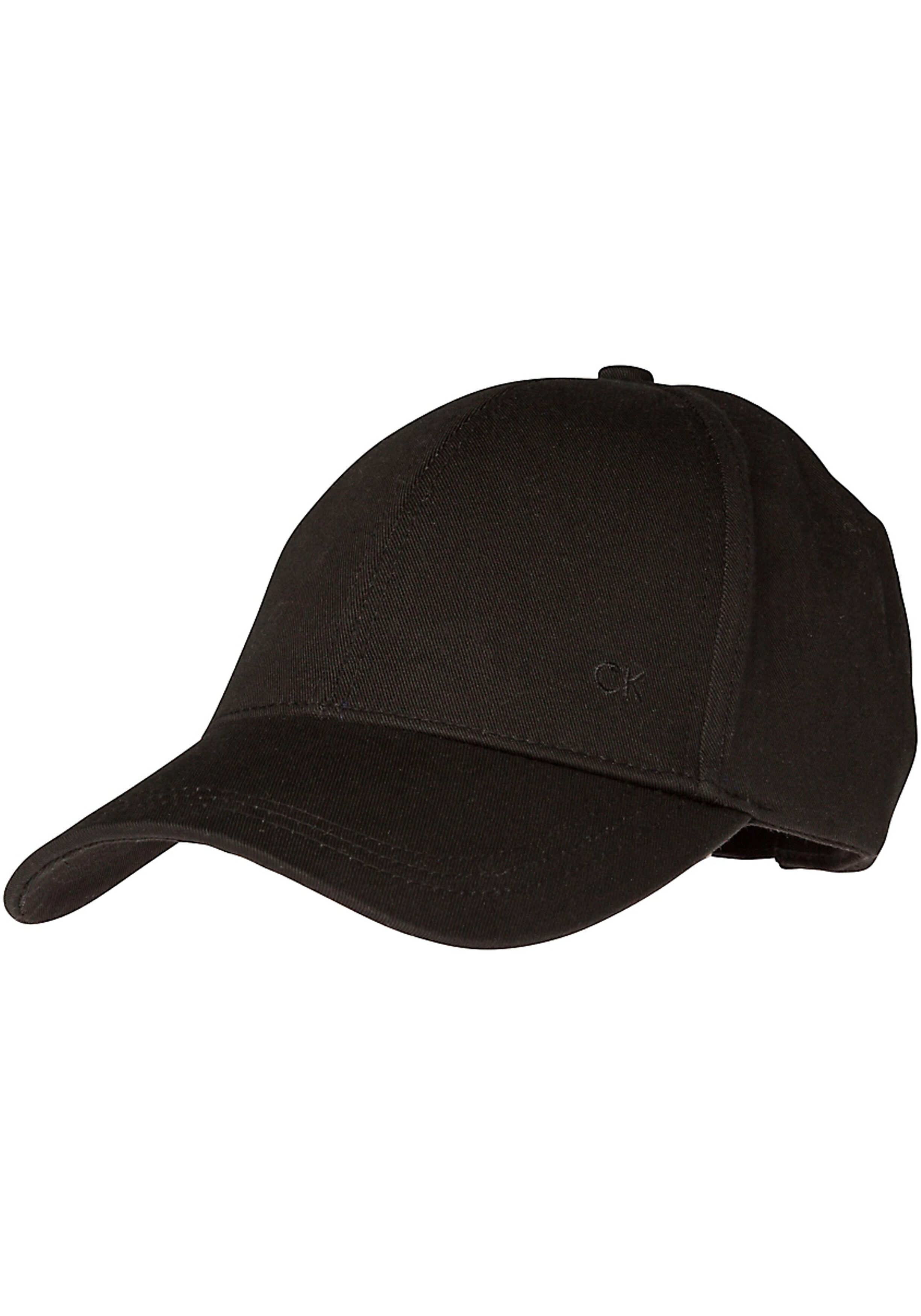 Calvin Klein pet met logo, zwart