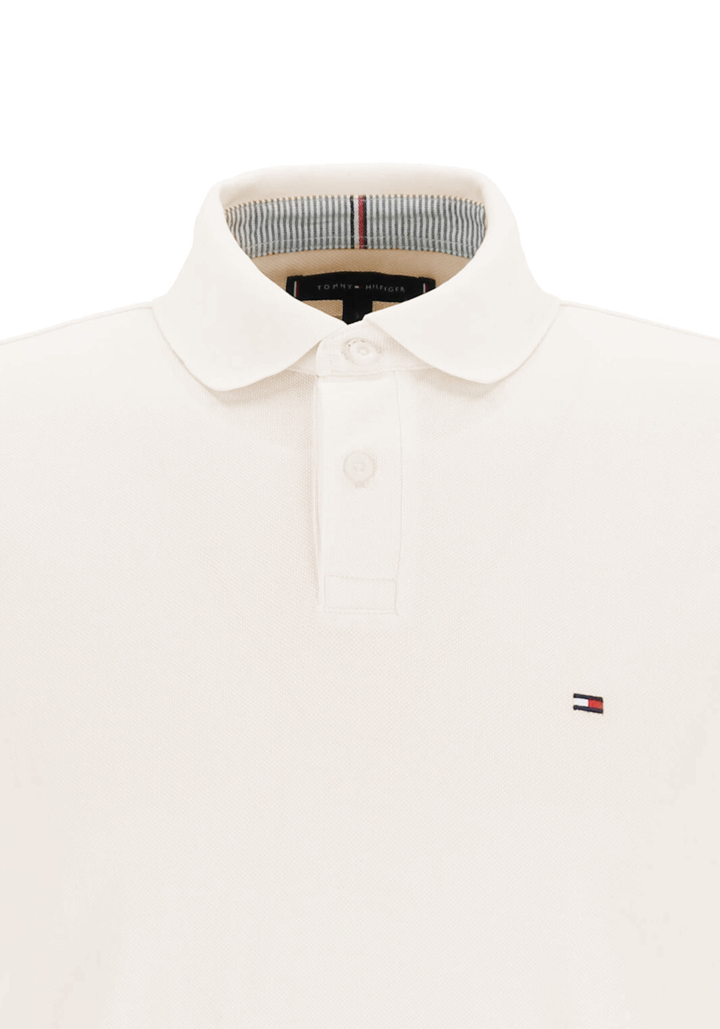 Tommy Hilfiger 1985 Regular Polo, heren poloshirt, offwhite