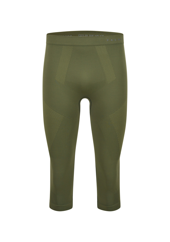 FALKE heren 3/4 tights Warm, thermobroek, groen (herb) FALKE heren 3/4 tights Warm, thermobroek, groen (herb)