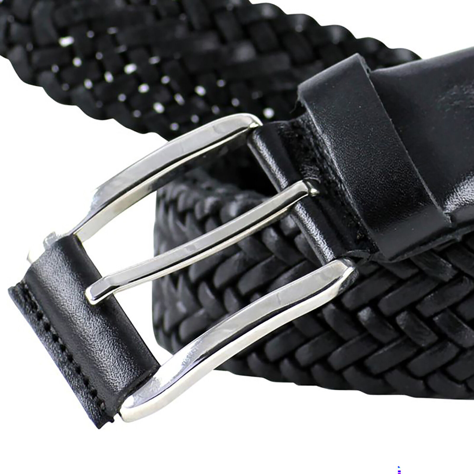 LINDENMANN leren heren riem, zwart