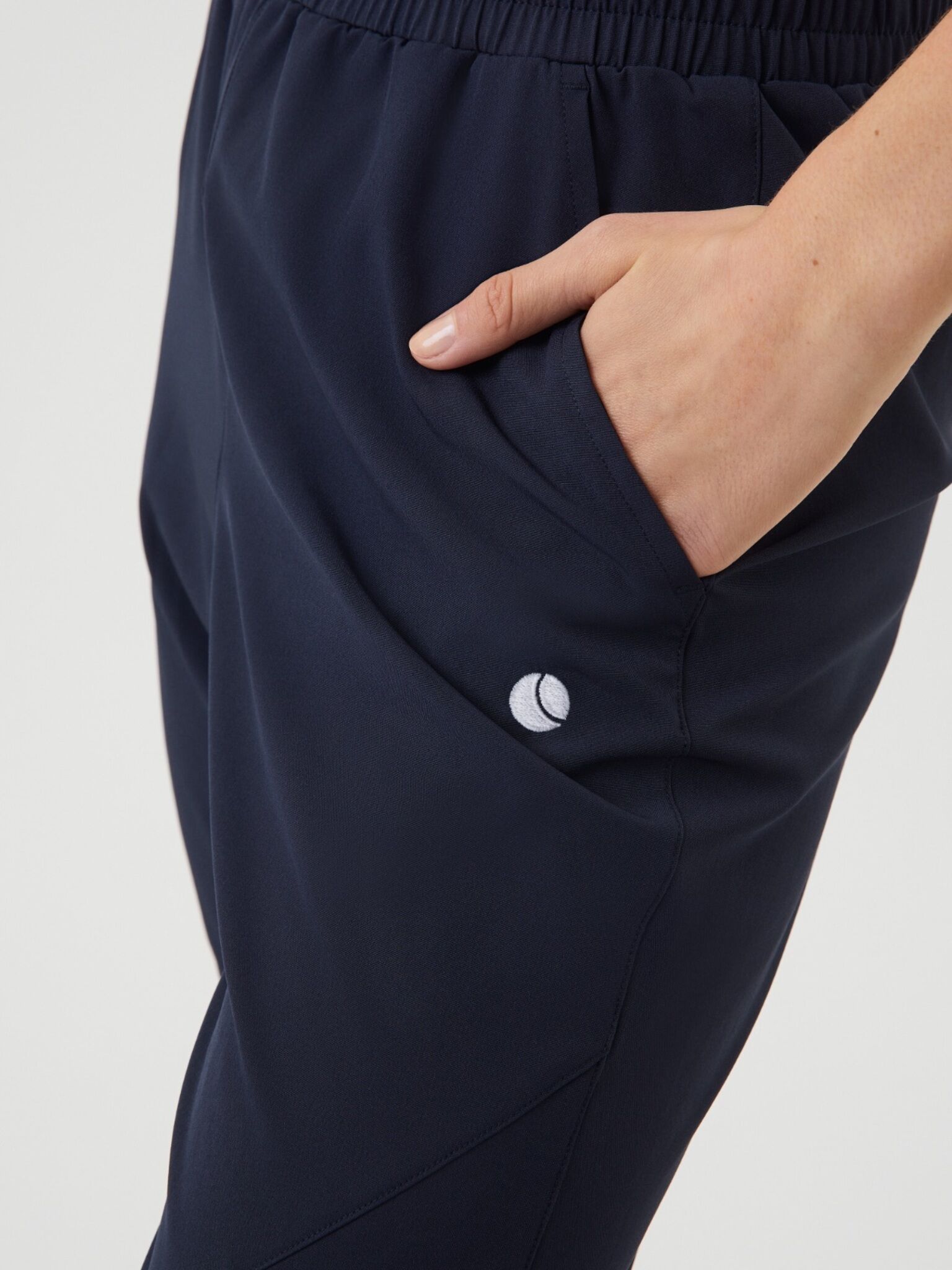 Bjorn Borg dames Ace Woven Track Pants, dames joggingbroek, blauw