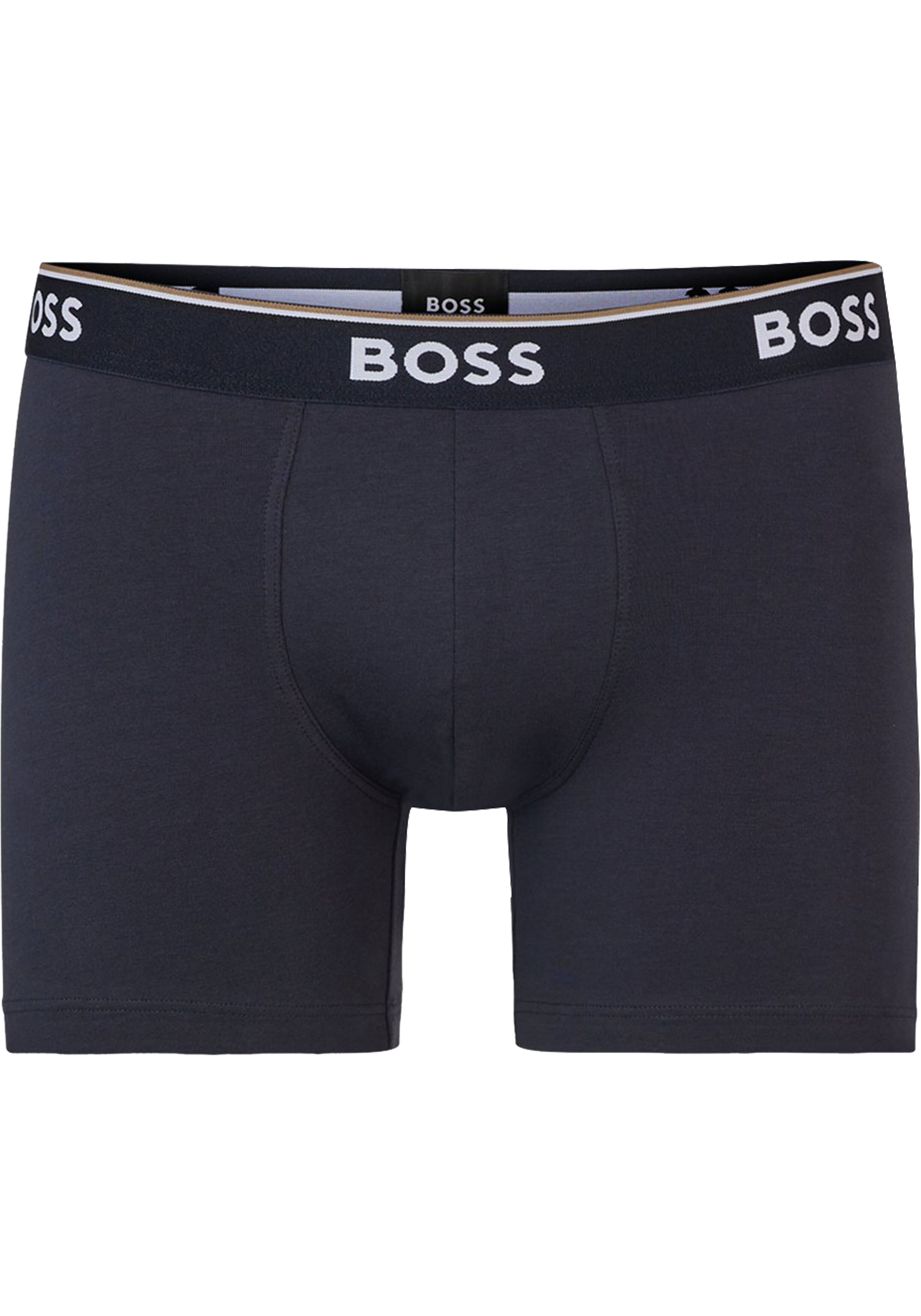 HUGO BOSS Power boxer briefs (3-pack), heren boxers normale lengte, navy