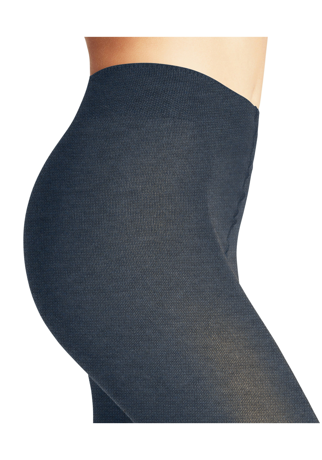 FALKE Family dames panty, dark blue melange FALKE Family dames panty, dark blue melange