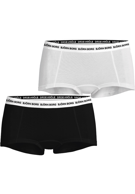 Bjorn Borg dames Core minishorts, boxers korte pijpen (2-pack), multicolor Bjorn Borg dames Core minishorts, boxers korte pijpen (2-pack), multicolor