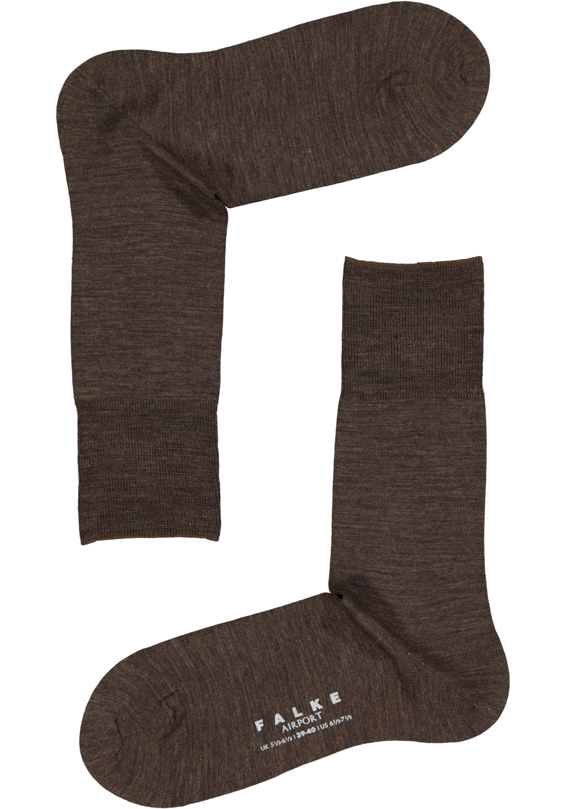 2-4031309100524_falke_sokken__HR FALKE Airport herensokken, bruin (brown melange)