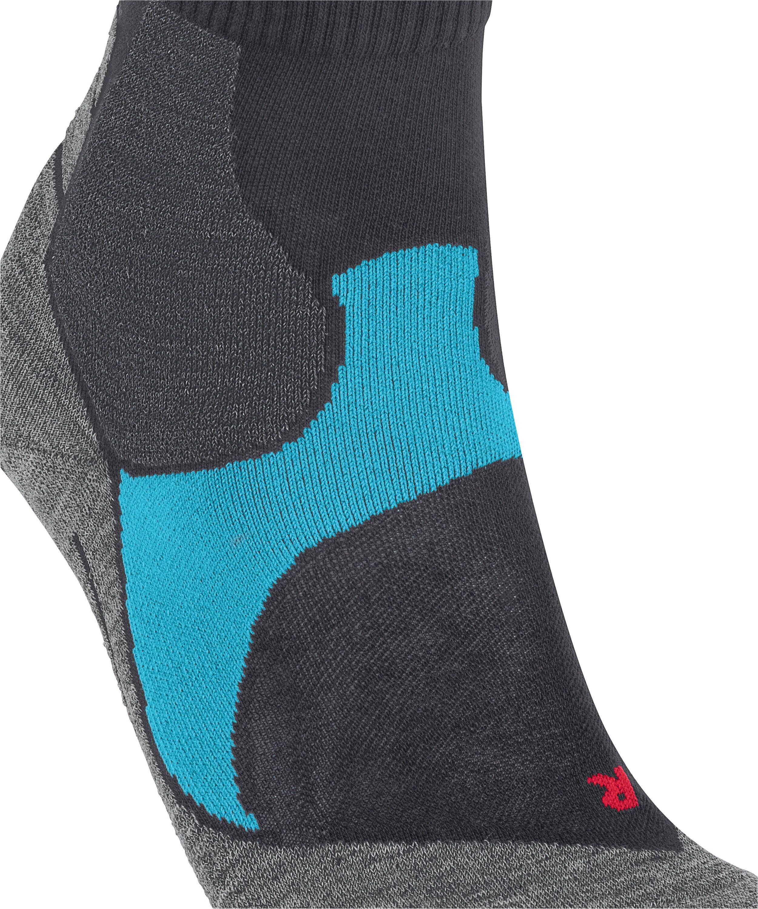 FALKE BC3 Comfort unisex biking sokken  kort, grijs (stone)