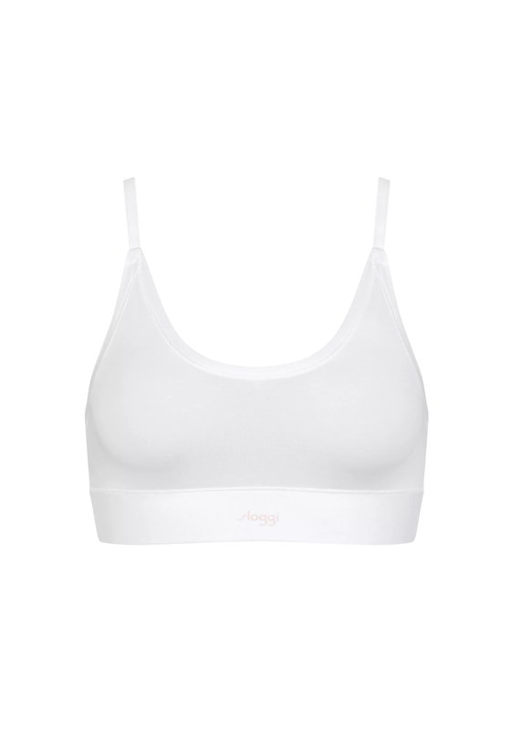 Sloggi Women GO Allround Lace Bralette, bralette, wit Sloggi Women GO Allround Lace Bralette, bralette, wit