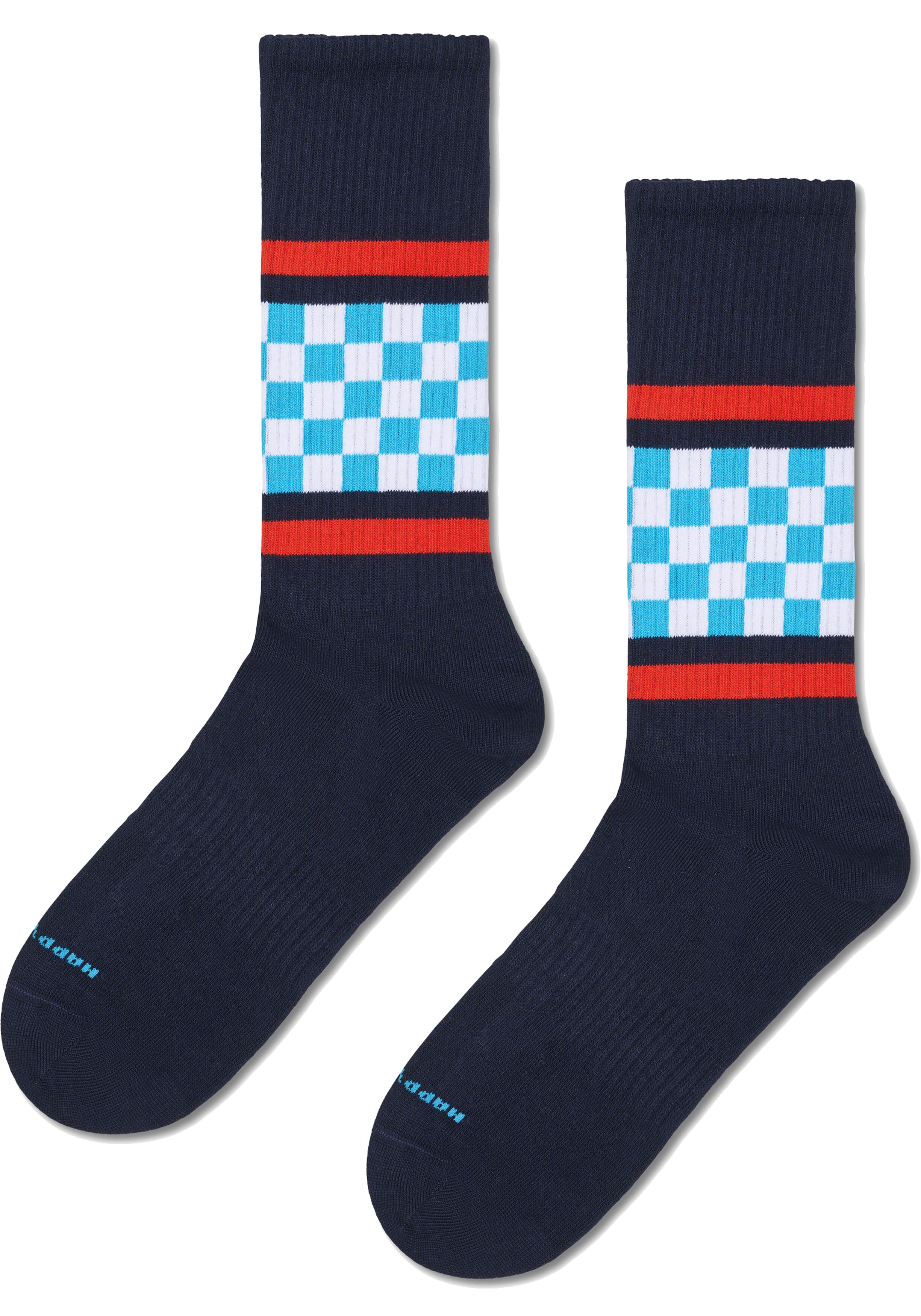 Happy Socks Fresh Sneaker Socks (2-pack), unisex sokken, wit