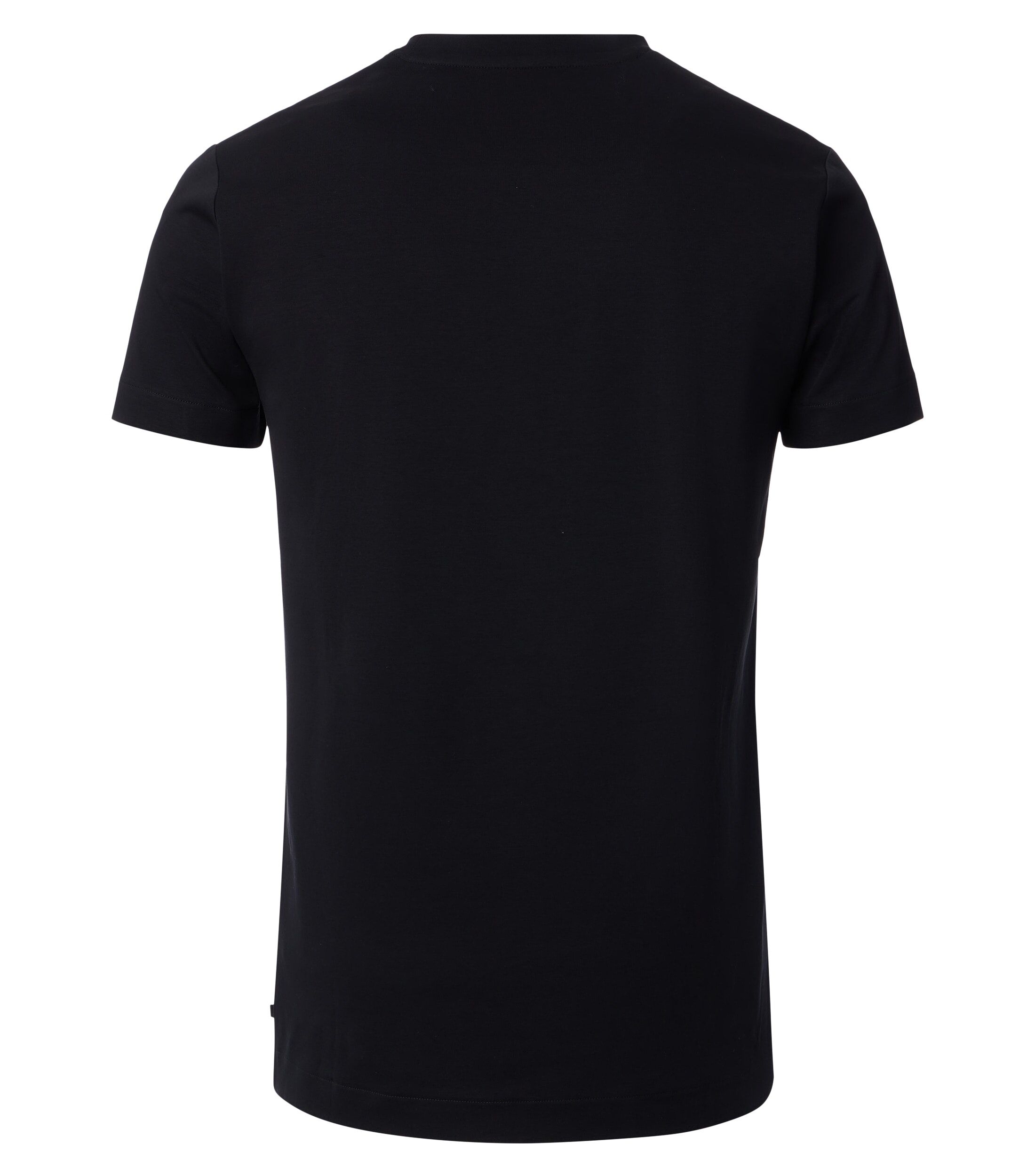 VENTI modern heren T-shirt, zwart
