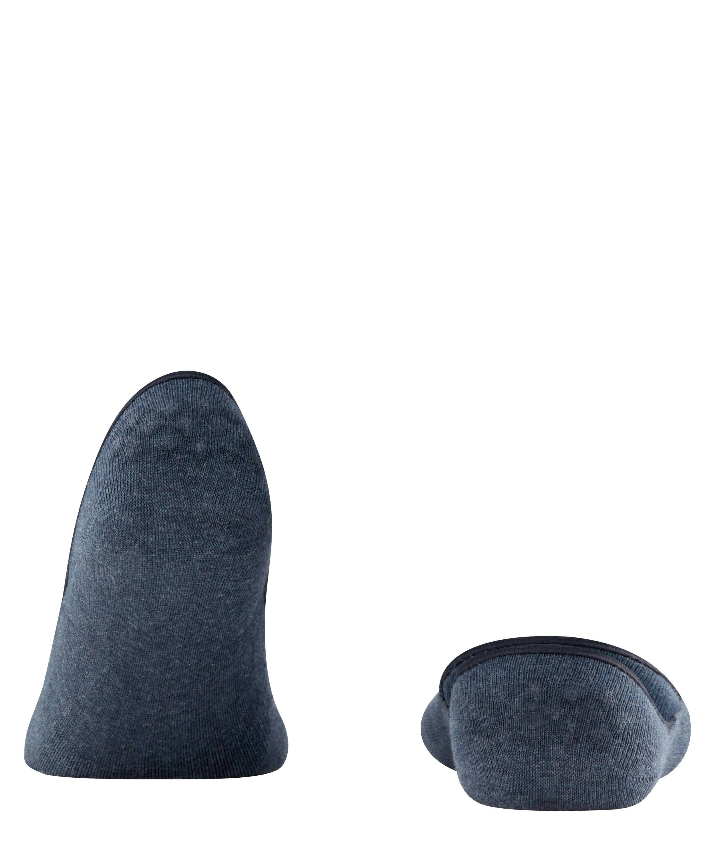 FALKE Step Medium Cut heren kousenvoetjes, donkerblauw (navy melange)